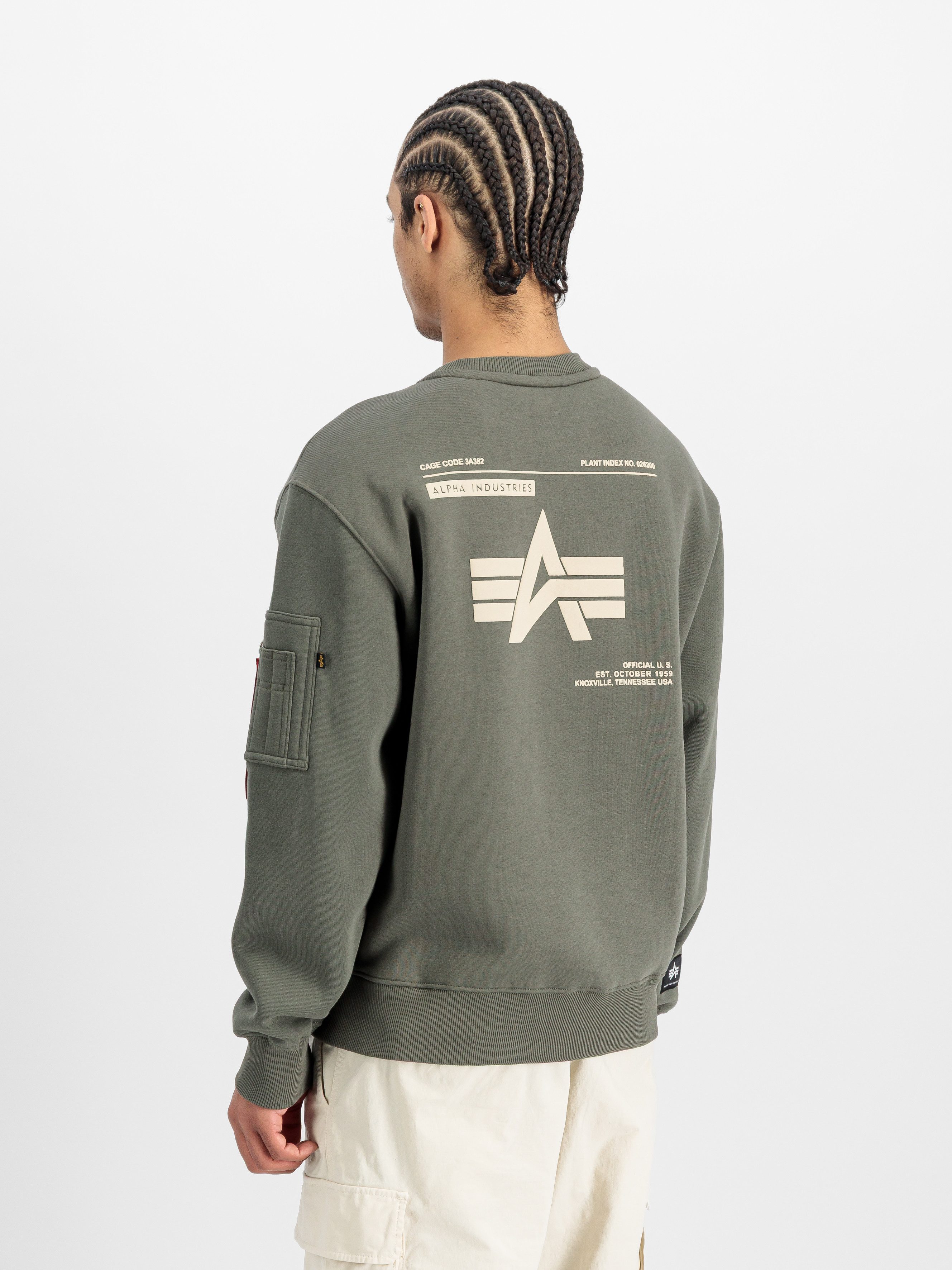 Alpha Industries Sweatshirt Label Sweater BP günstig online kaufen