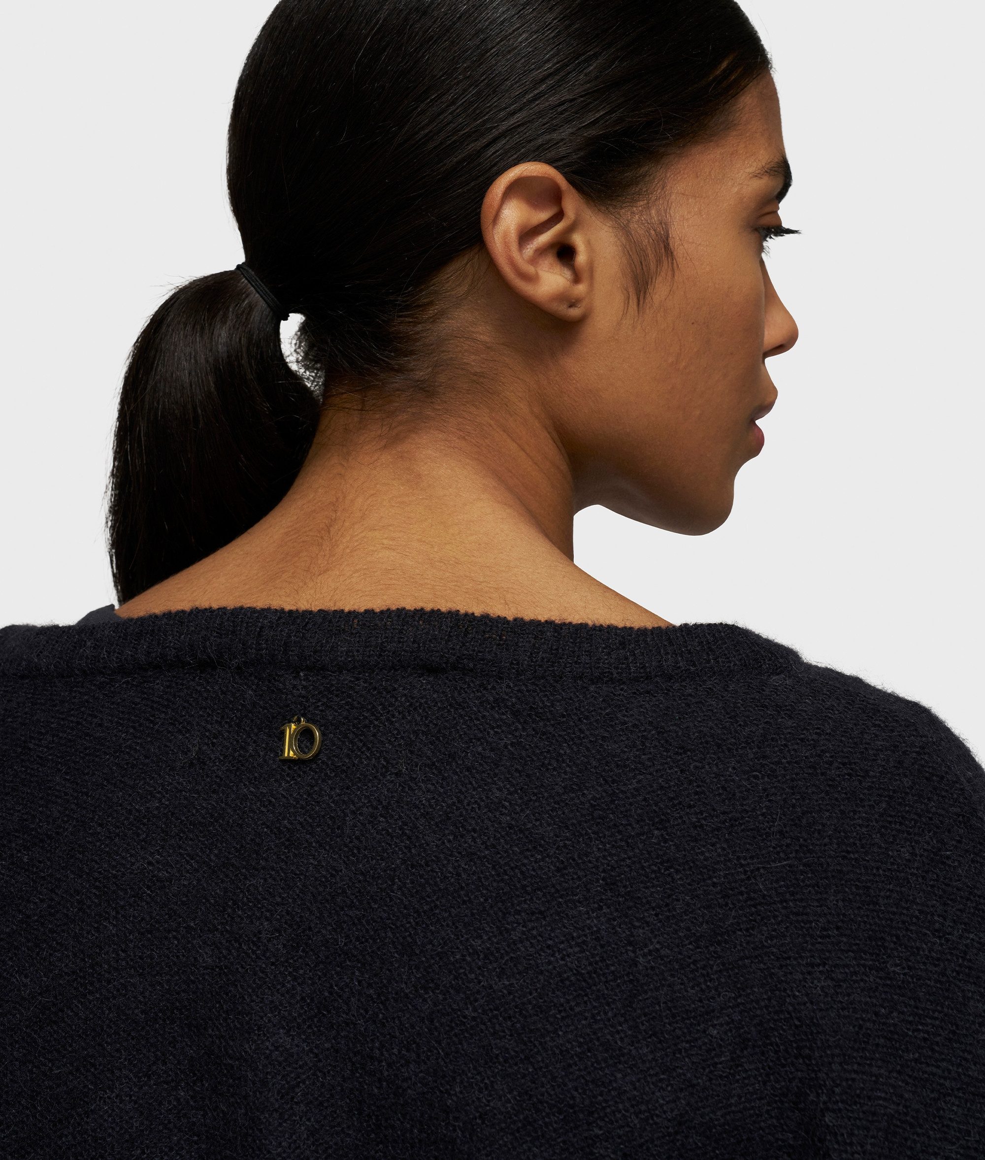 10DAYS Sweatshirt loose thin knit sweater günstig online kaufen