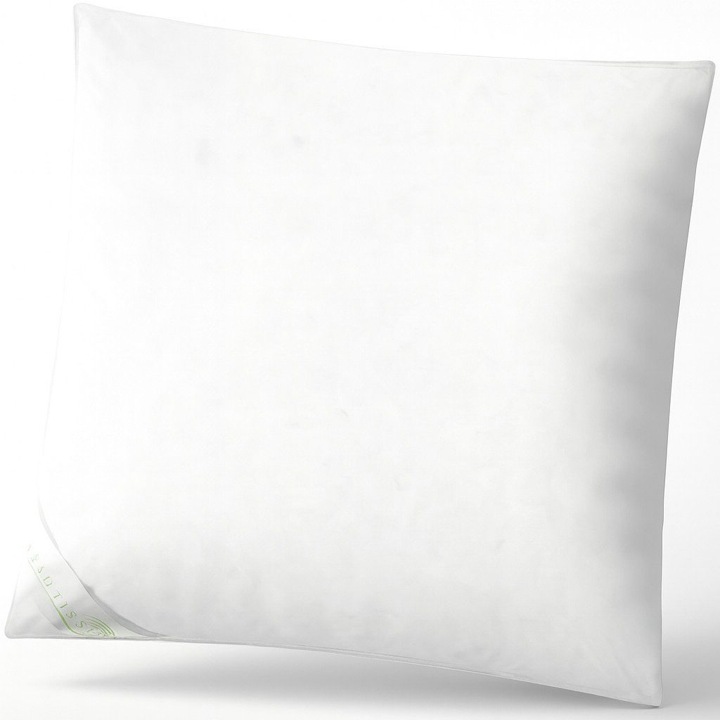 Beautissu Kopfkissen Daunenkissen 80x80 BeauNuit FK, 80x80cm, Kopfkissen 80x80 Daunen & Federn – Federkissen