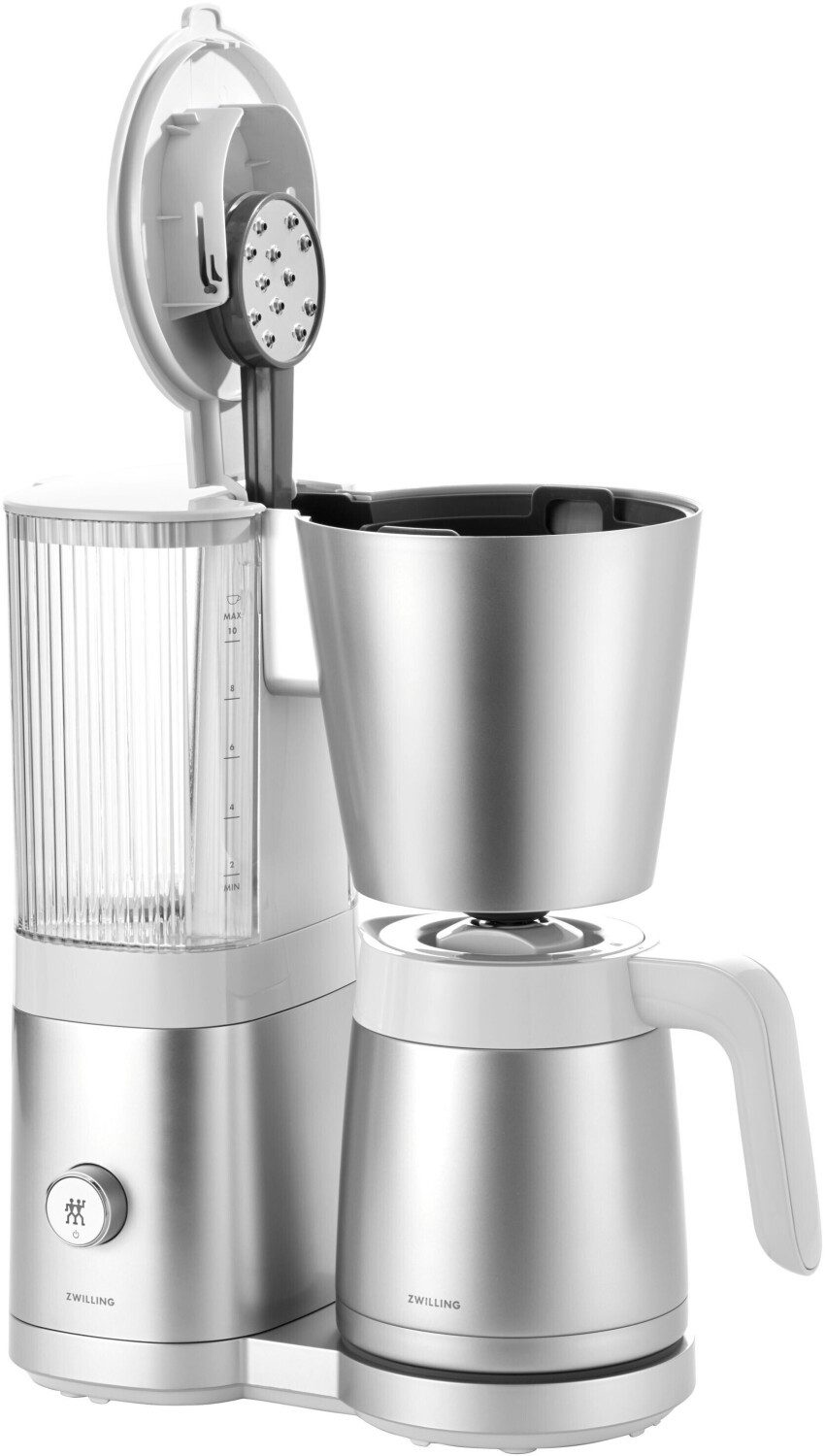 Zwilling Filterkaffeemaschine Enfinigy, Papierfilter 1x4, Thermokanne, Aromafunktion, SCA-zertifiziert (Certified Home Brewer)