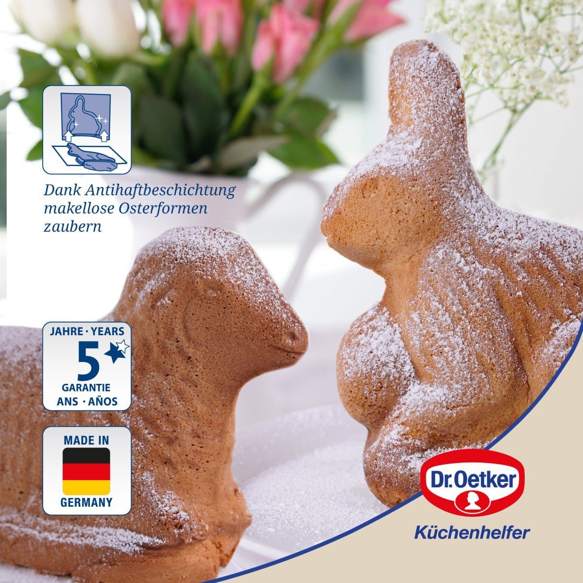 Goldiges Ostern Oetker Dr. Backform