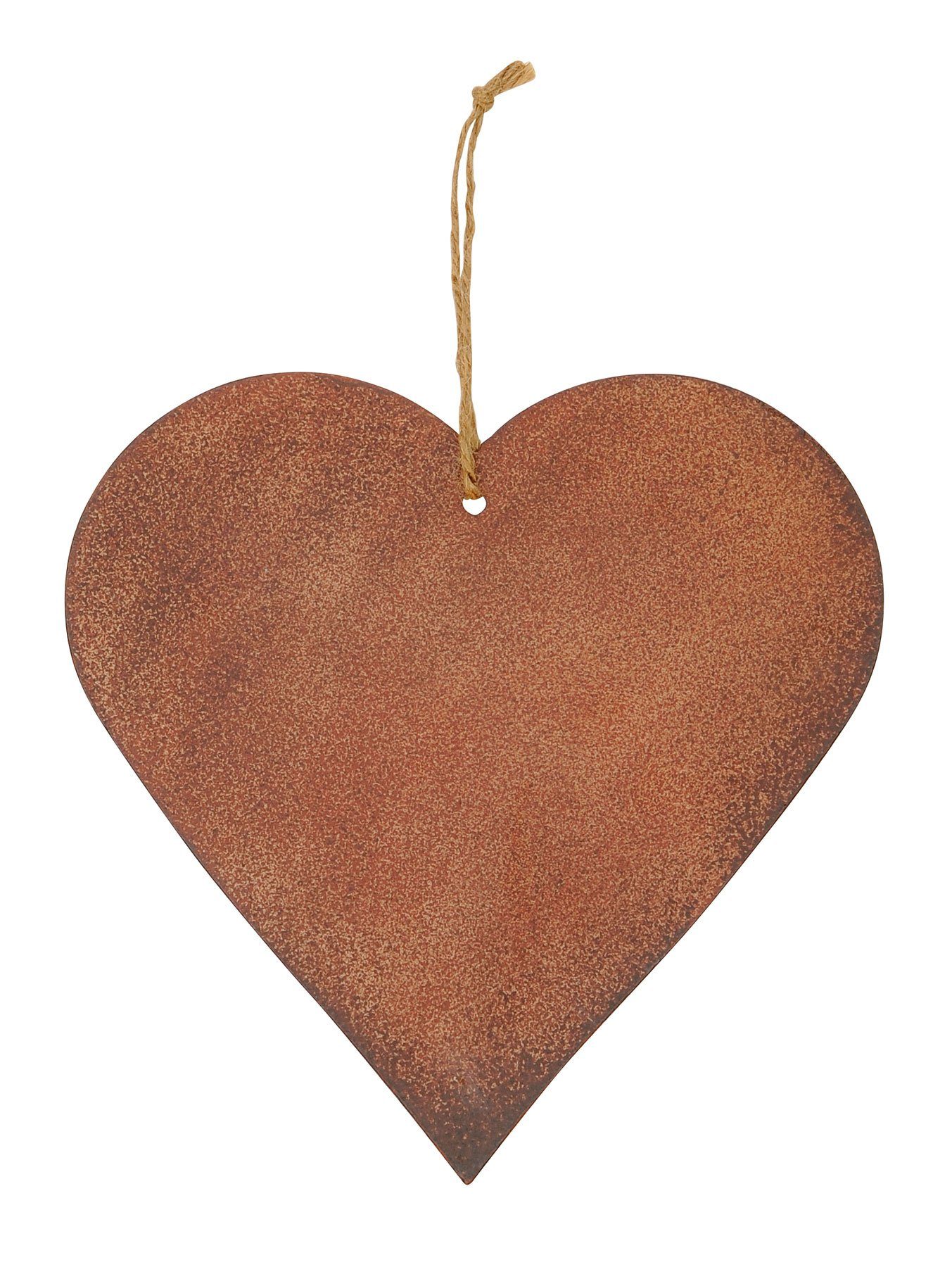 Levandeo® Dekoobjekt, Schild Herz 20x20cm Gartendeko günstig online kaufen