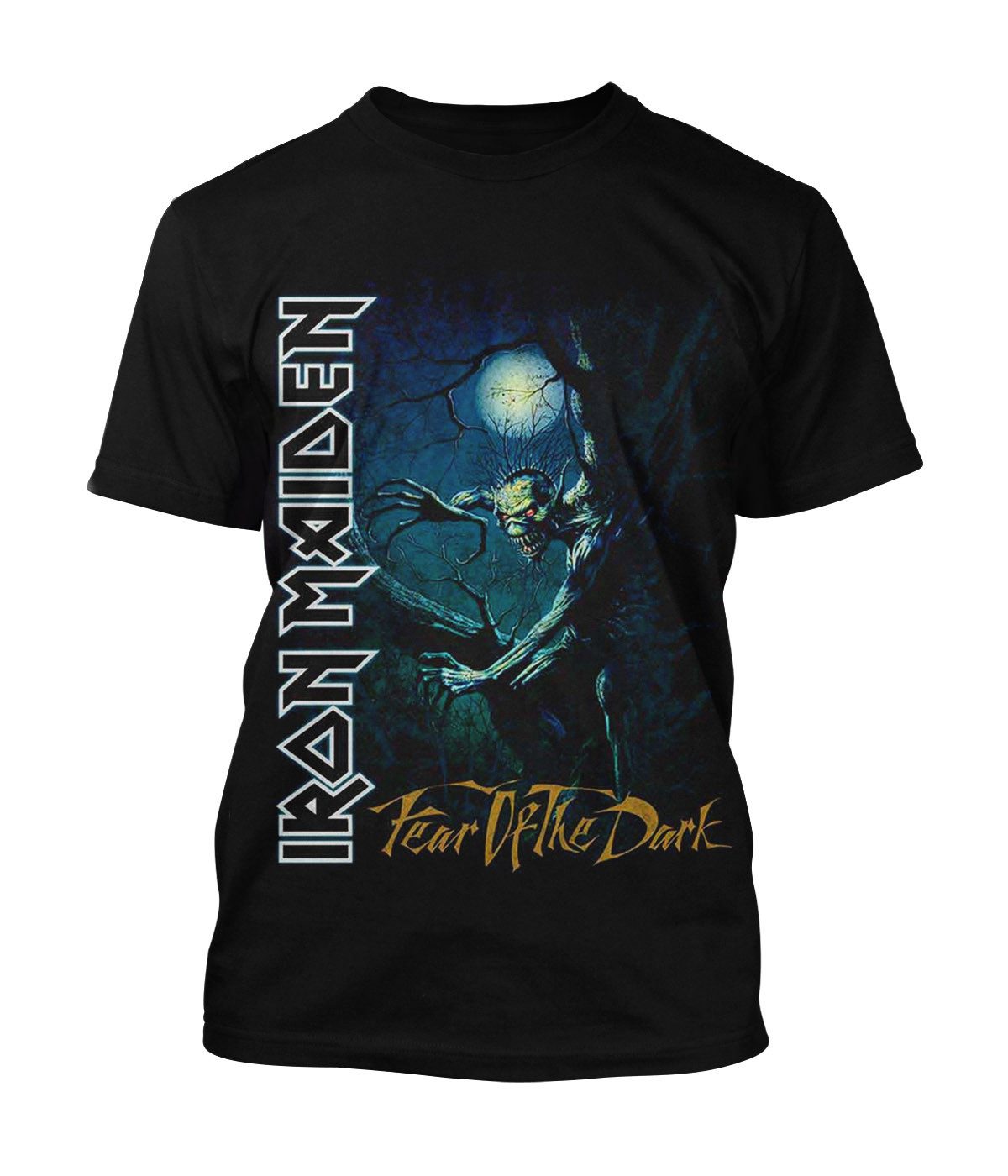 Iron Maiden T-Shirt Fear of the Dark Tree Sprite