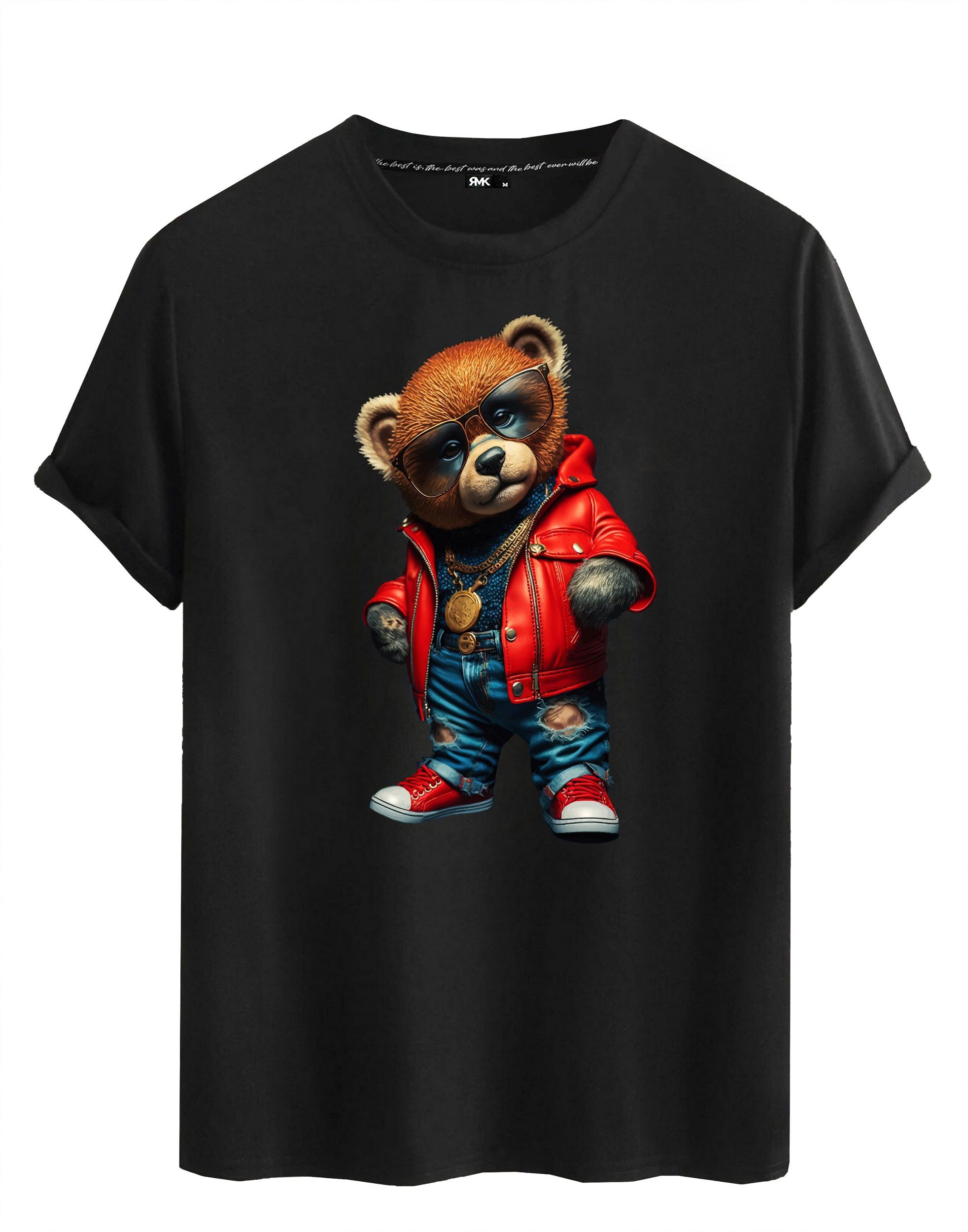 RMK T-Shirt Herren Shirt Sommer Teddybär günstig online kaufen