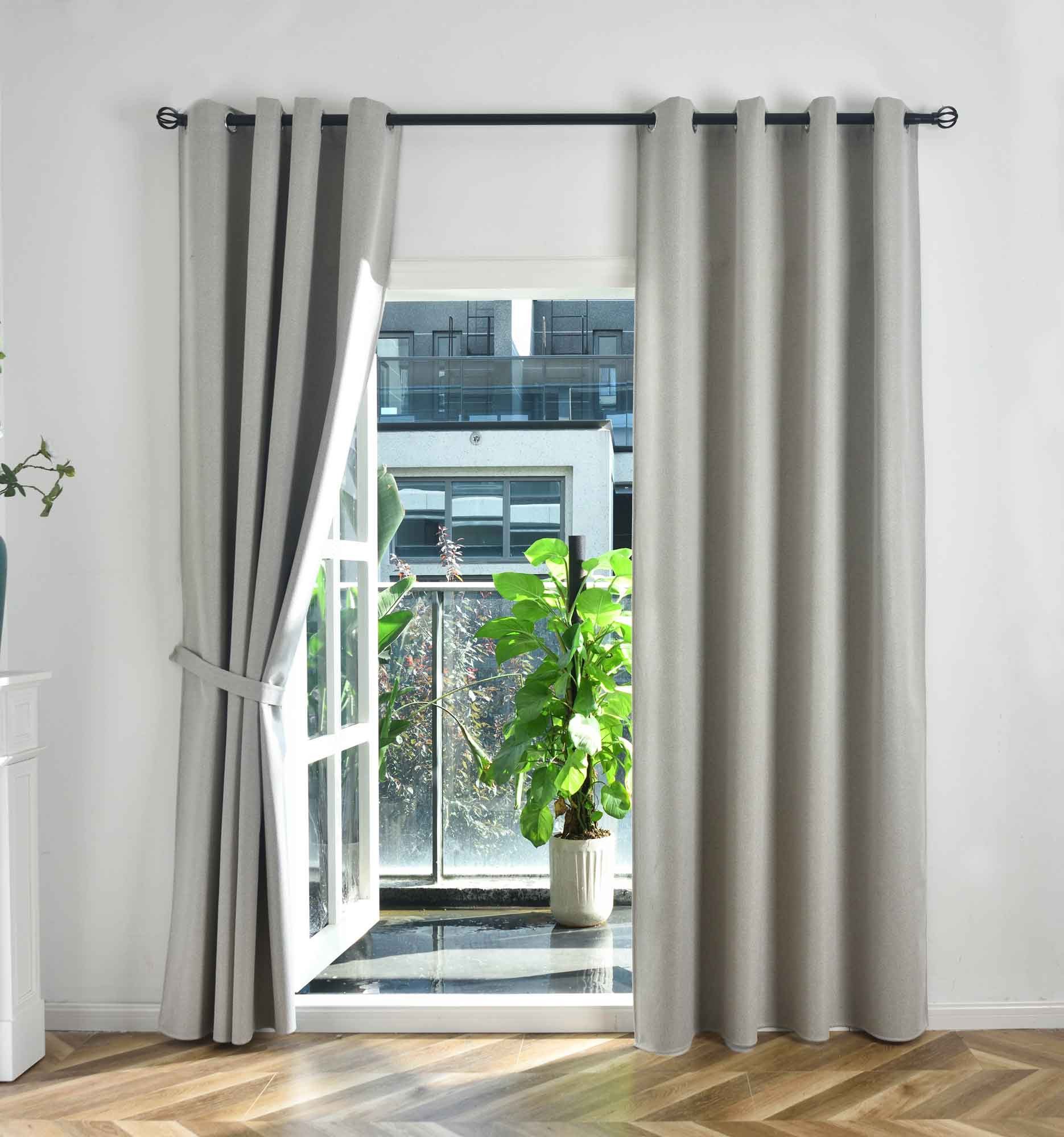 Gardinenbox Vorhang, Ösen (2 St), verdunkelnd, günstig online kaufen
