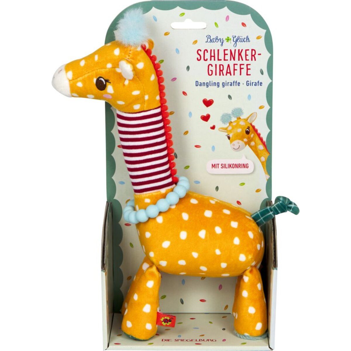 COPPENRATH DIE SPIEGELBURG Kuscheltier Die Spiegelburg 23016 Schlenker-Giraffe BabyGlück