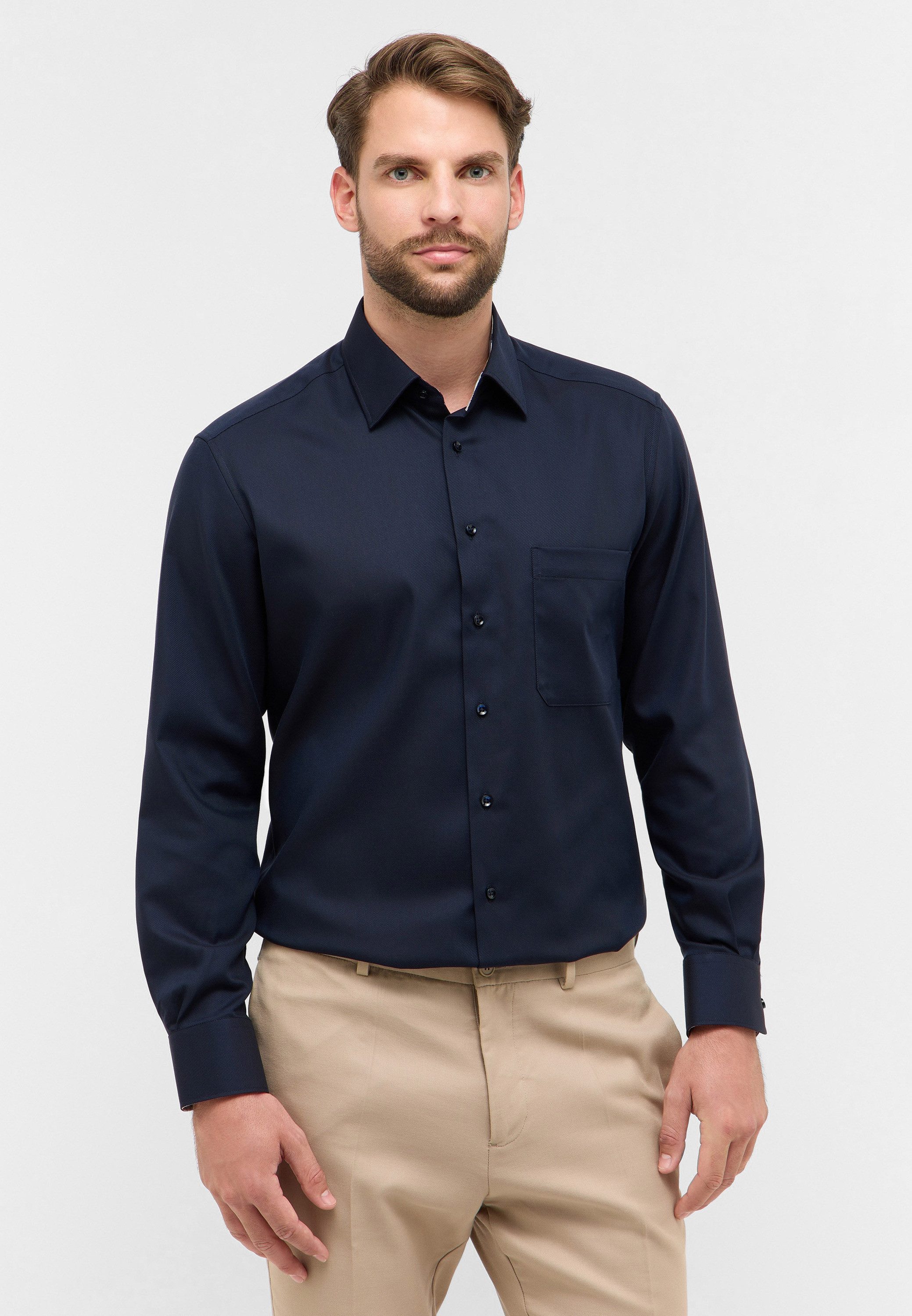 Eterna Langarmhemd COMFORT FIT NON IRON günstig online kaufen