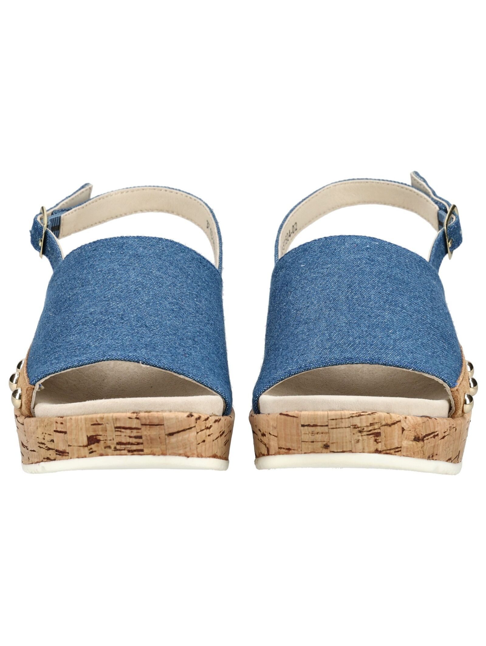Ara Ara Sandalen Leder/Textil Keilsandalette
