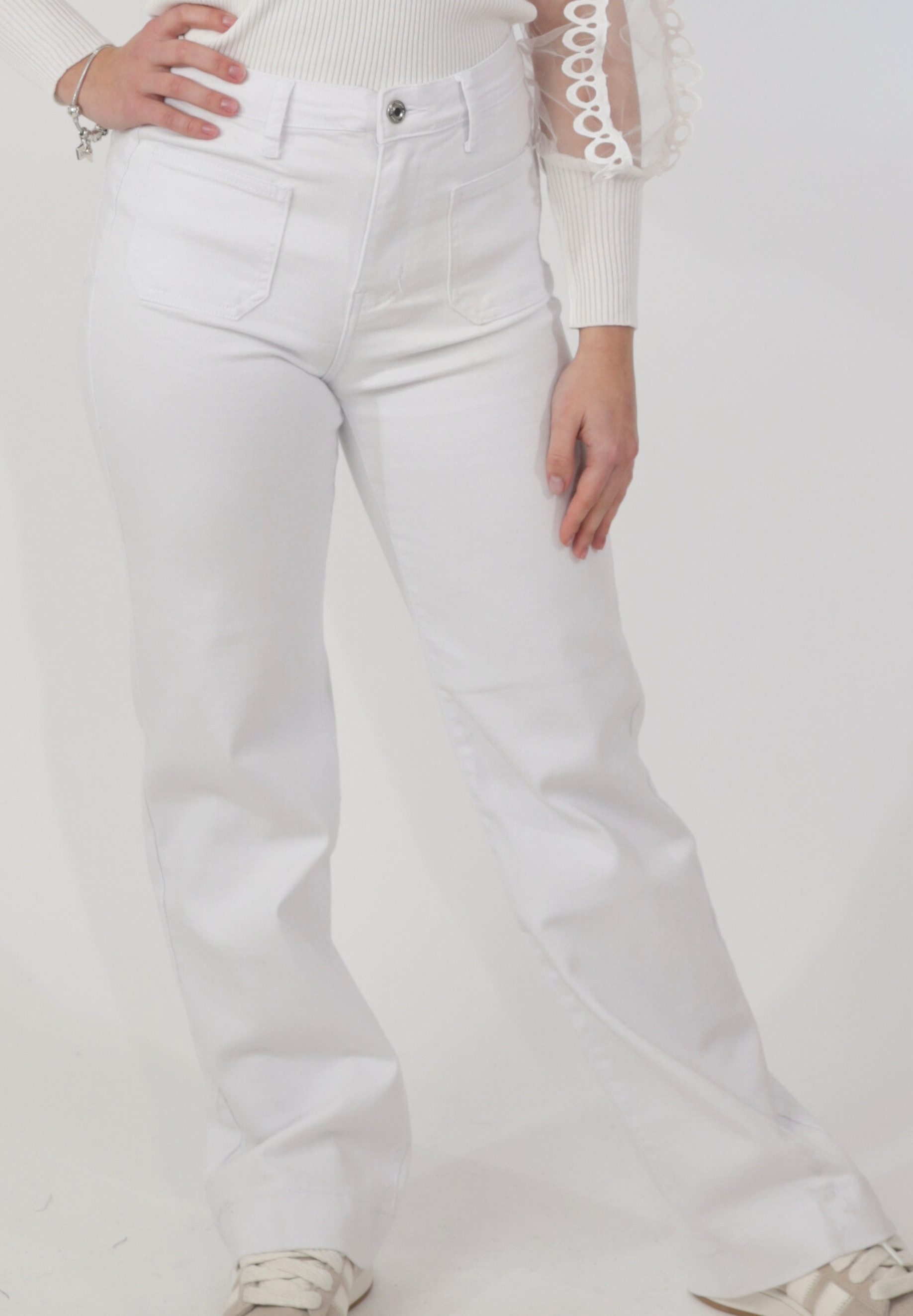 Elara Straight-Jeans Straight-Hose