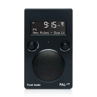 Tivoli Audio PAL+ BT schwarz Radio mit Akku und Bluetooth UKW-Radio (DAB+/UKW/FM)