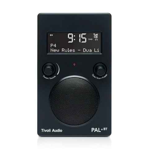 Tivoli Audio PAL+ BT schwarz Radio mit Akku und Bluetooth UKW-Radio (DAB+/UKW/FM)