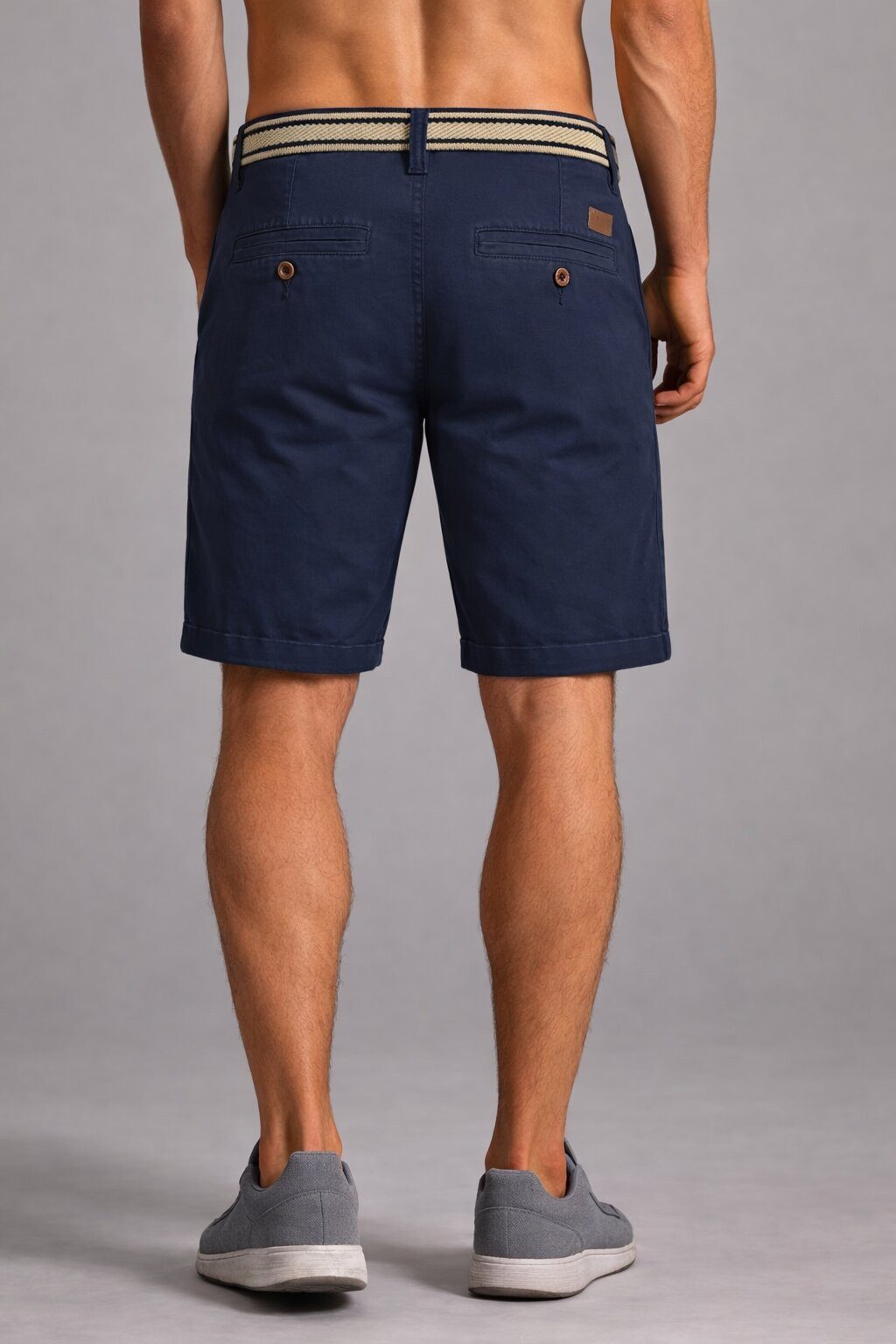 SUBLEVEL Shorts Herren Chino Shorts Jeans Flex Dehnbar Frühling Sommer Dehnbar Stretch Baumwolle