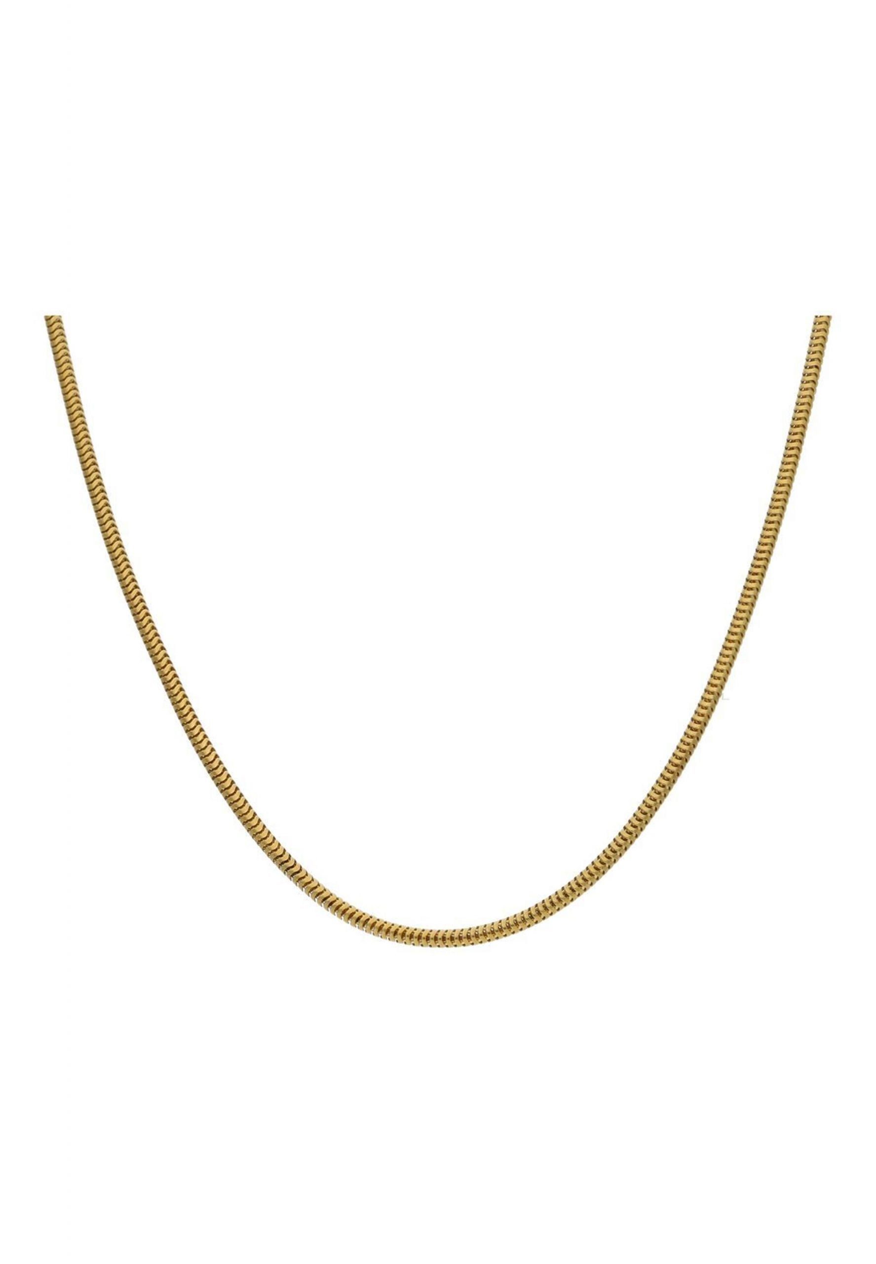 Damen Schmuck JuwelmaLux Goldkette Halskette Gold Schlangenkette 40 cm (1-tlg), Damen Goldkette Gold 585/000, inkl. Schmuckschac