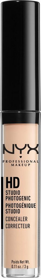 NYX Concealer Professional Makeup Concealer Wand, Deckt  Unregelmässigkeiten, Verfärbungen und Augenringe ab