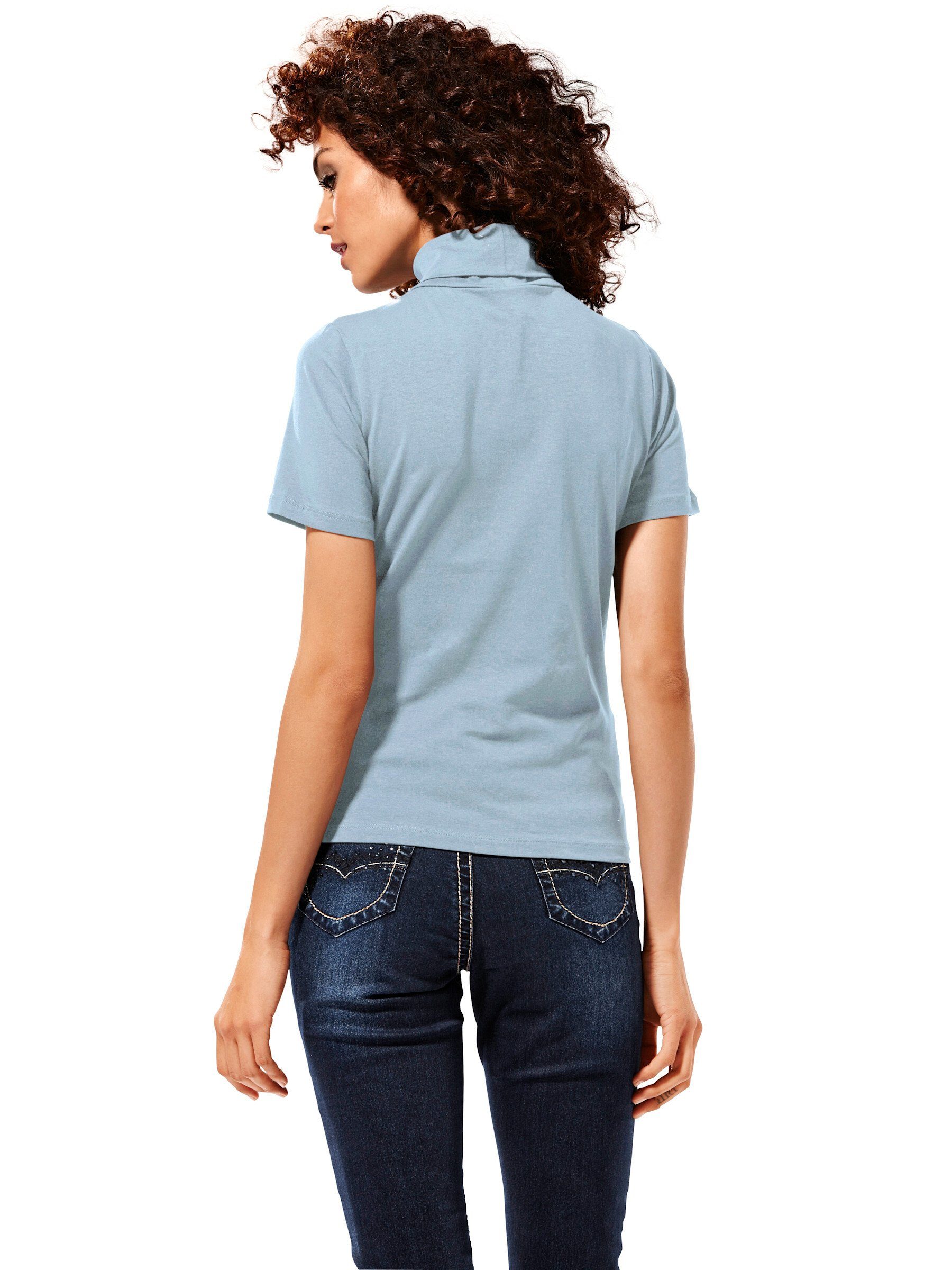 heine T-Shirt Rollkragen-Shirt Kurzarm günstig online kaufen