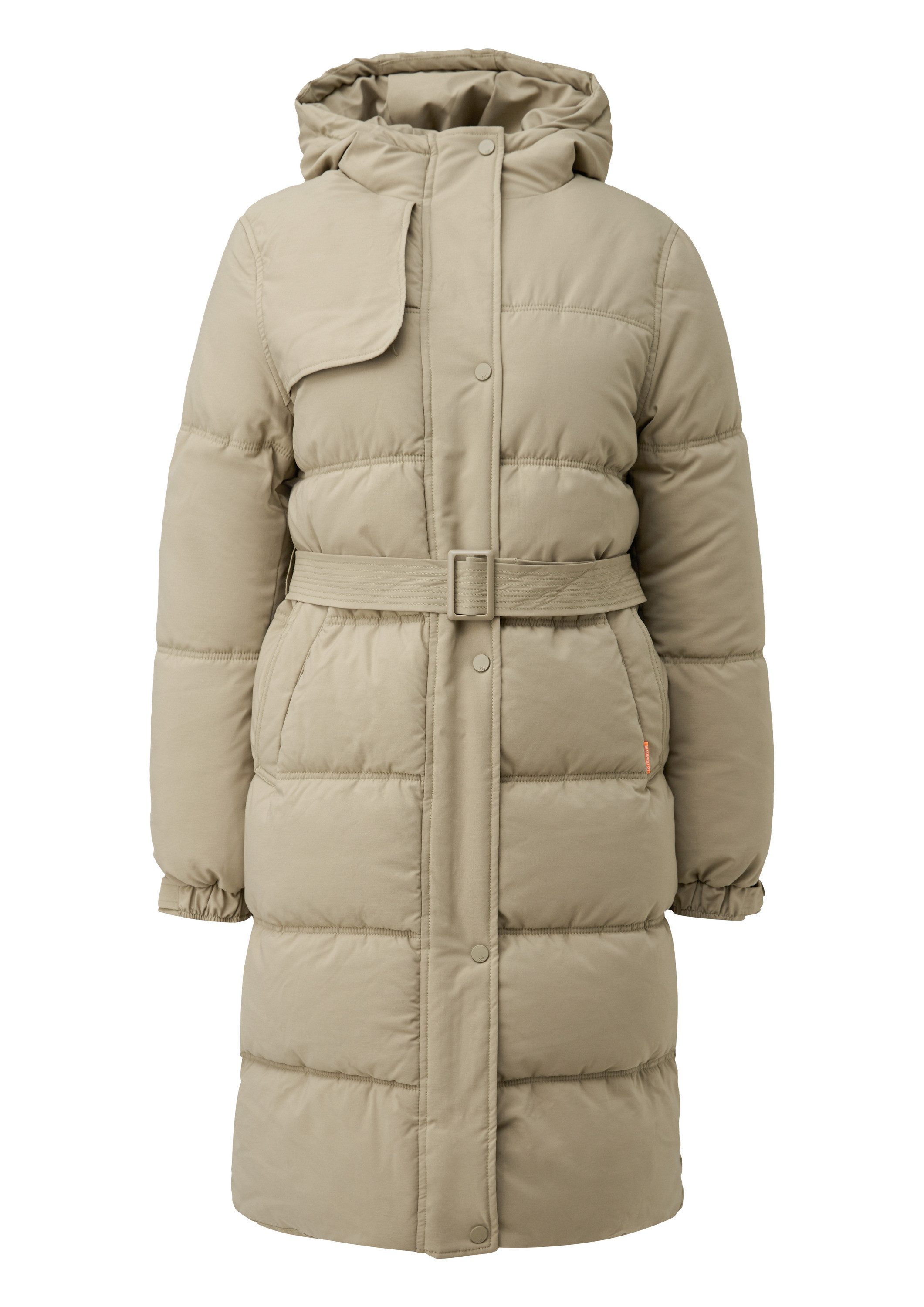 QS Wintermantel Outdoor-Mantel Wattierter Steppmantel