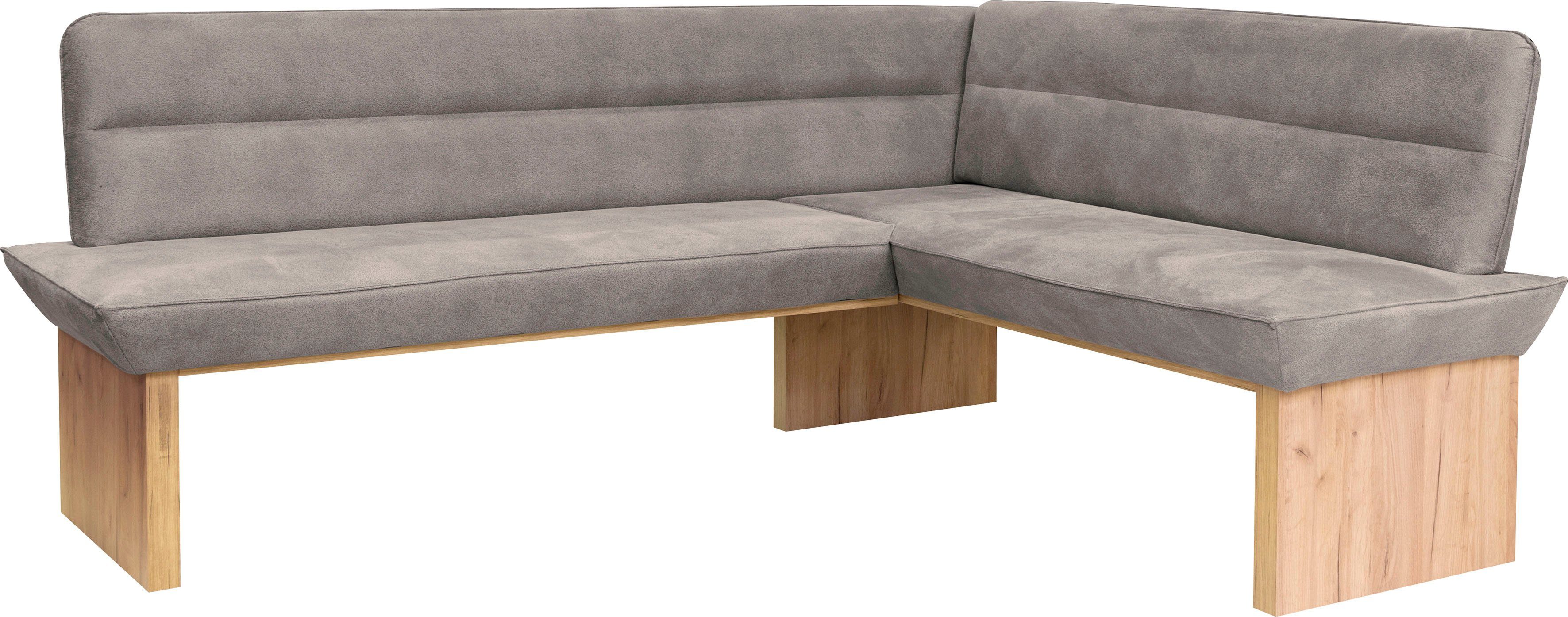 Home affaire Eckbank Beluna Polsterbank, Sitzecke, mit Wellenunterfederung günstig online kaufen