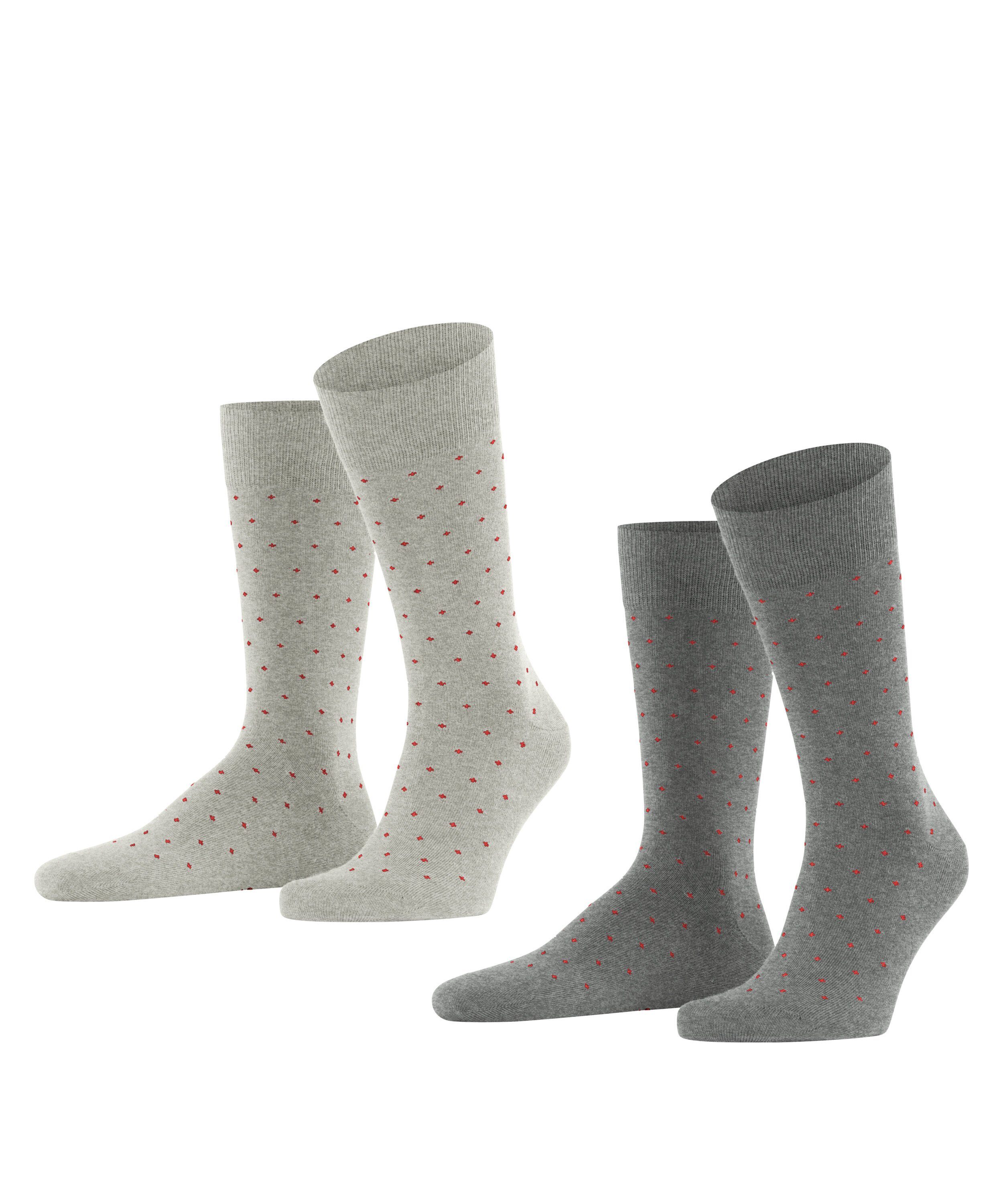 Socken Fine Dot 2-Pack Socken aus Biobaumwolle