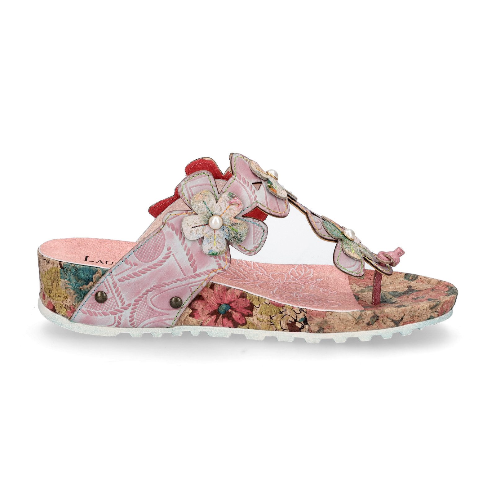 LAURA VITA Laura Vita Damen Pantolette rosa Pantolette – Bild 4 von 5