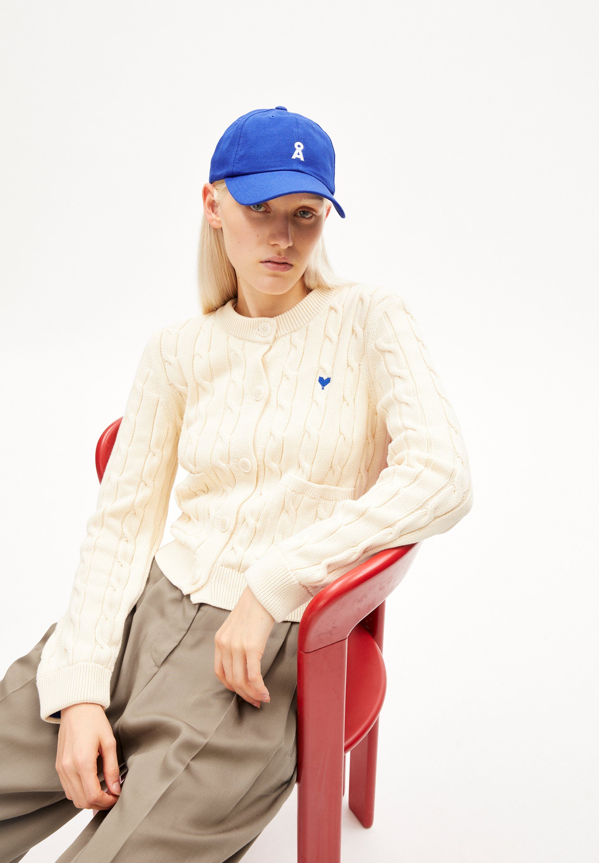 Armedangels Baseball Cap YENAAS BOLD Unisex Kappe Aus Bio-Baumwolle