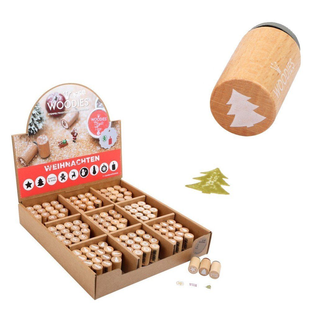 Stempel Weihnachtsstempel 1,5cm