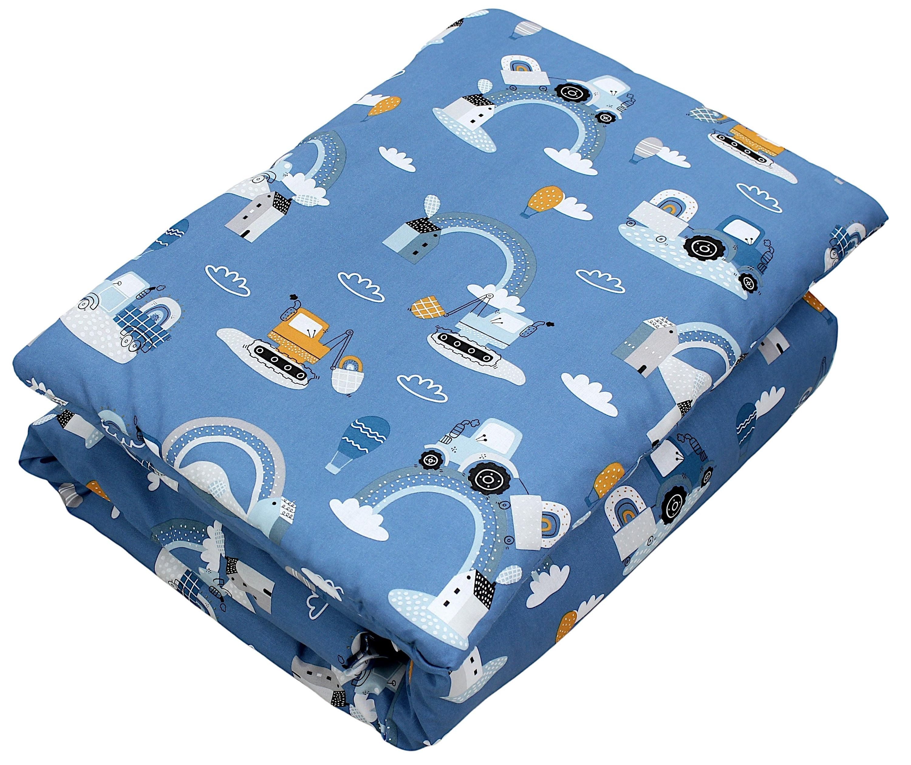 TupTam Kinderbettdecke Kinder Gemusterte Bettdecken Set Ganzjahresdecke Kopfkissen 2tlg.