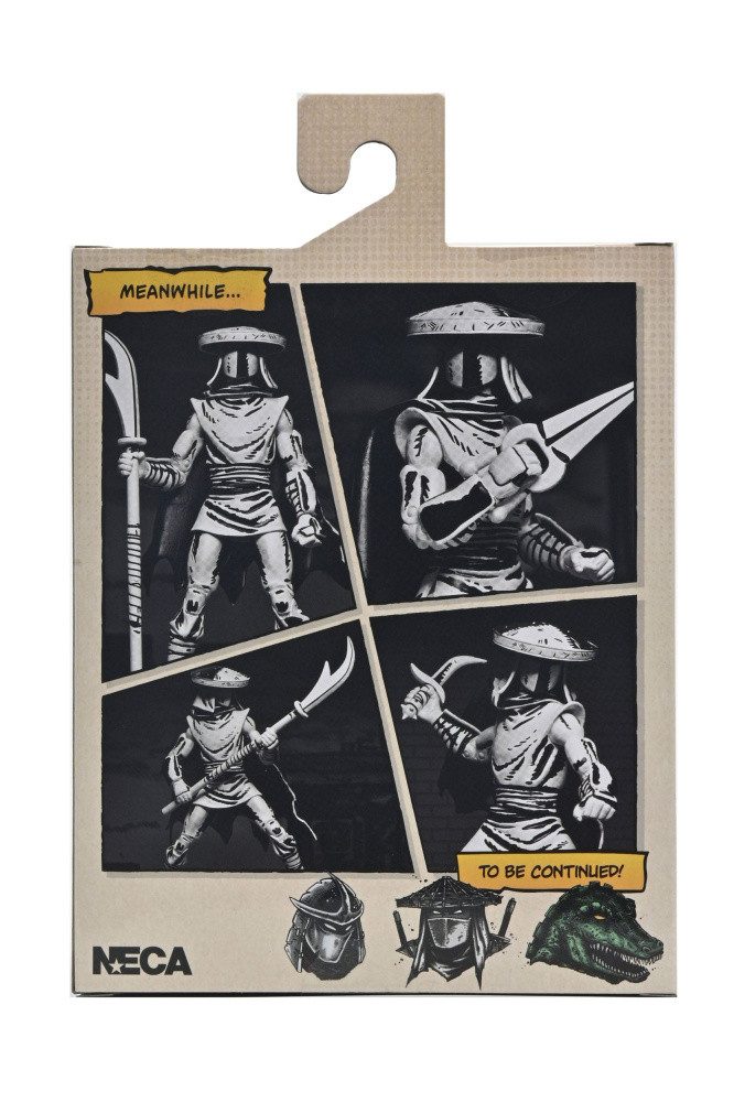 NECA Actionfigur Teenage Mutant Ninja Turtles Actionfigur Elite Foot Ninja Guard Black