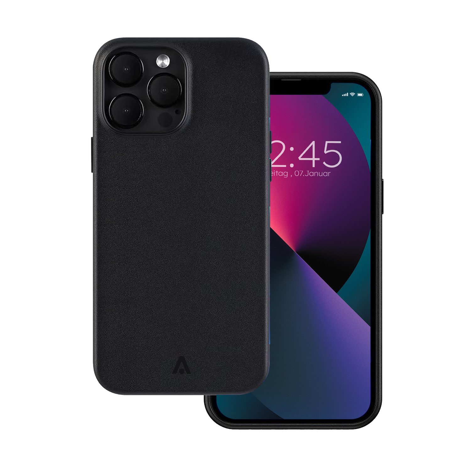 alkaya. Handyhülle Premium Hülle für iPhone Magsafe Vegane Lederhülle Schutz Case Cover Für iPhone 15 Pro, Für Apple iPhone 15 Pro, 6,1 Zoll, PU Leder, Schutzhülle, Kunstleder, Magnet, Leder, Bumper, Handy, Zubehör, PU