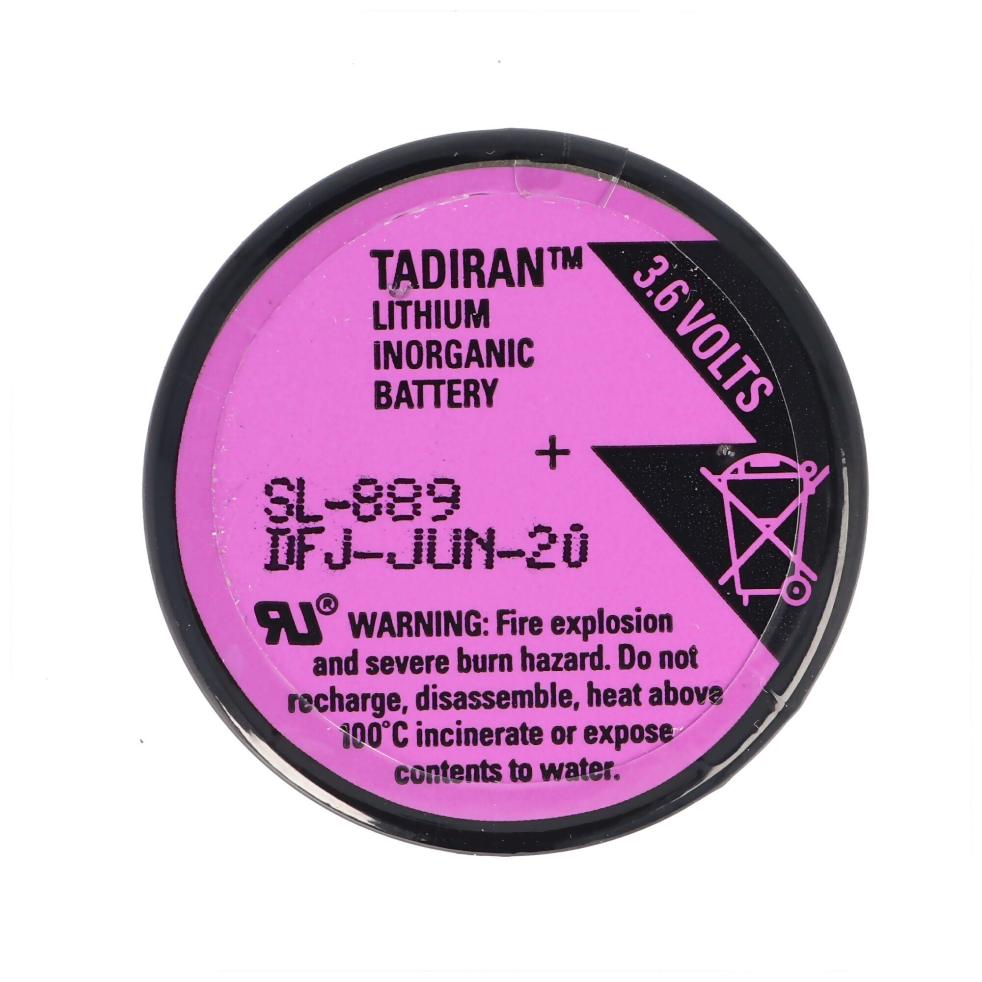 Sonnenschein Inorganic Lithium Batterie SL-386/P Anschlußdrähte, TL-5 Batterie