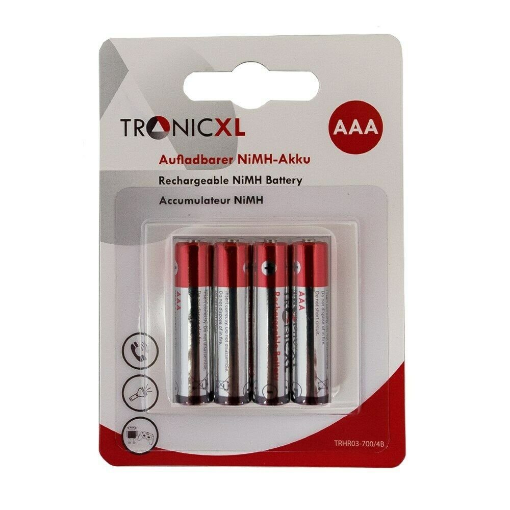 TronicXL Akkus AAA Akku für Swissvoice Telefon Avena 357 578 557 748 758 Duo Batterie