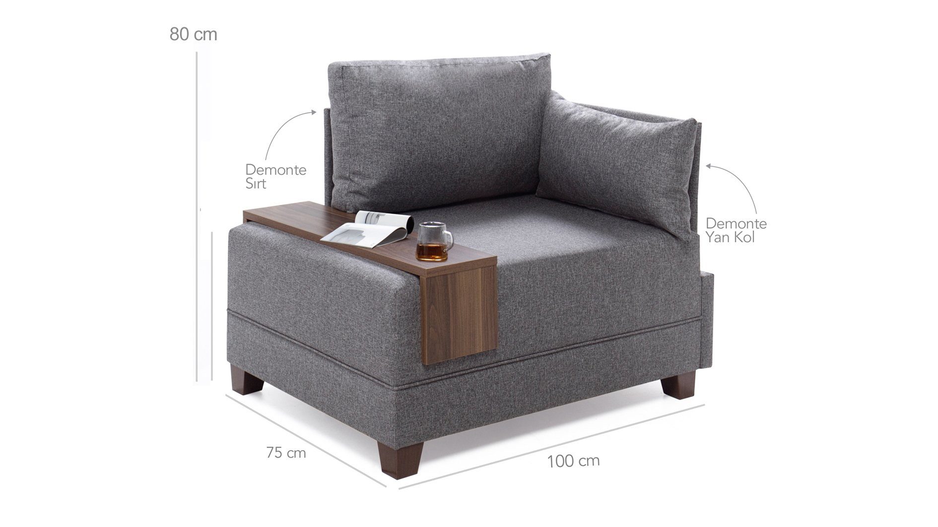Skye Decor BLC1013-1-Sitz-Sofa Sofa