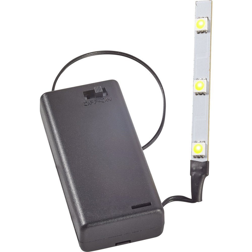 Kahlert Licht Krippen-Zubehör Kahlert Licht 69911 LED-Leiste 3.5 V mit Batterie-Box