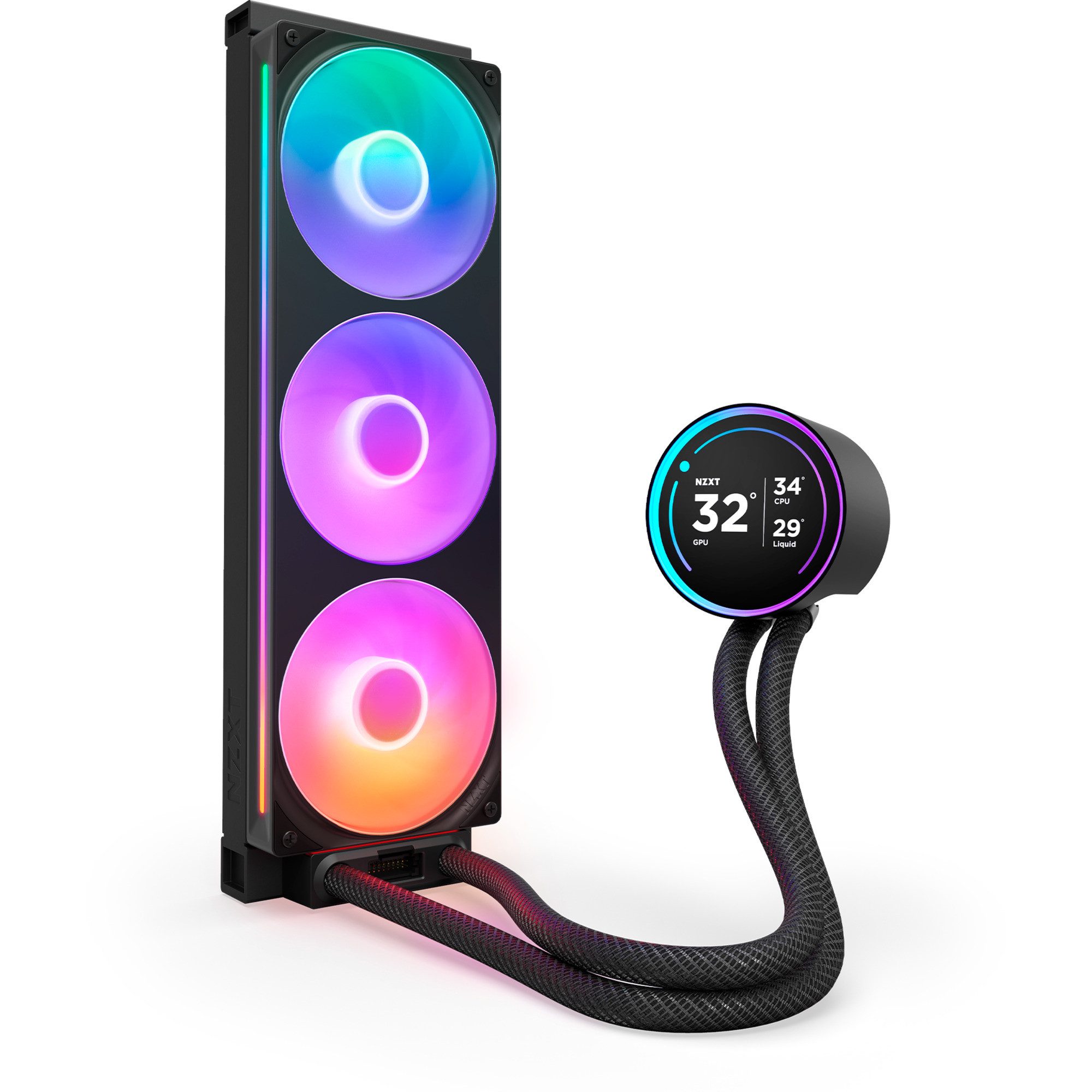 NZXT CPU Kühler NZXT Kraken Elite 360 RGB 360 mm, Wasserkühlung