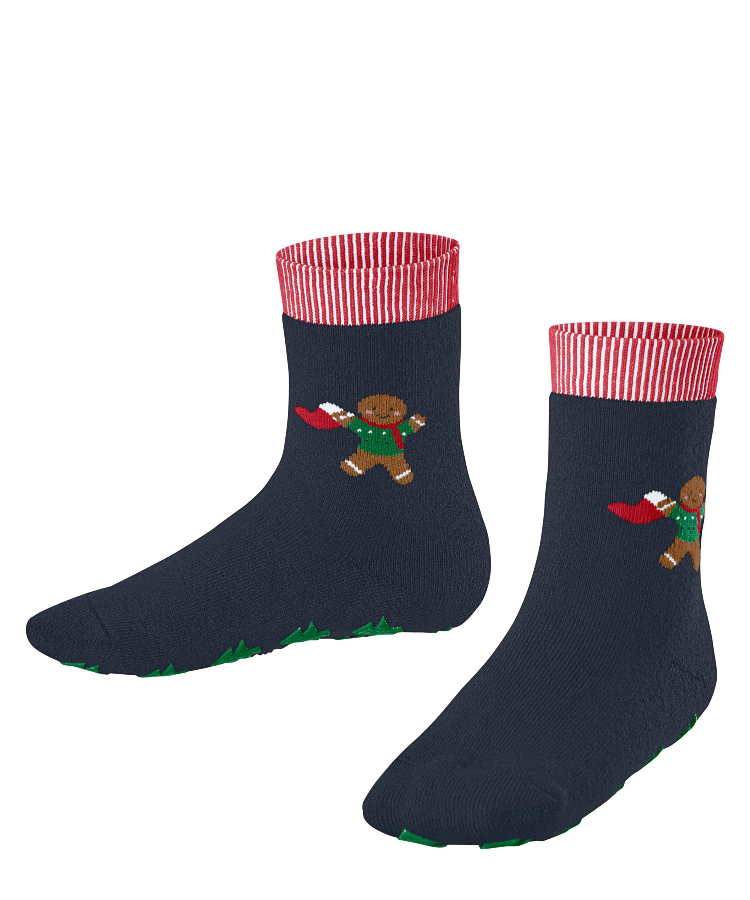 FALKE Haussocken Gingerbread Friends Haussocken (1-Paar) mit rutschhemmendem Noppendruck