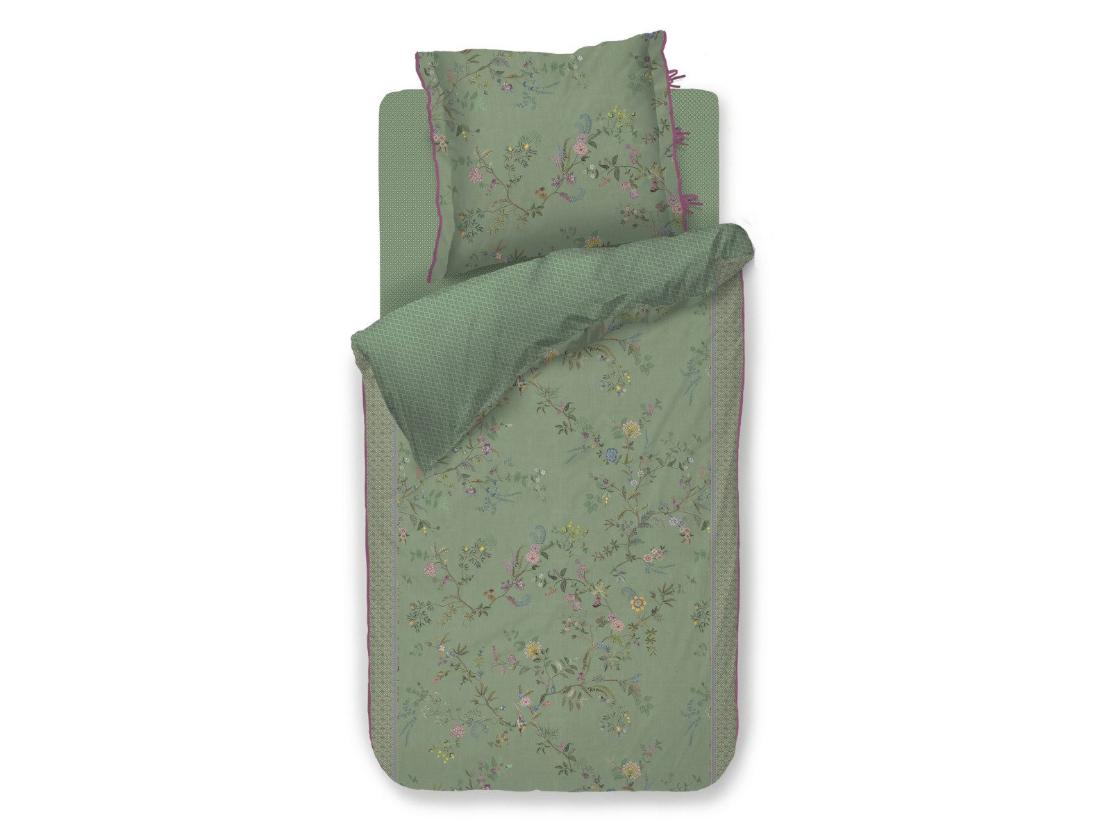 PiP Studio Bettwäsche Bustani Bettwäsche grün günstig online kaufen