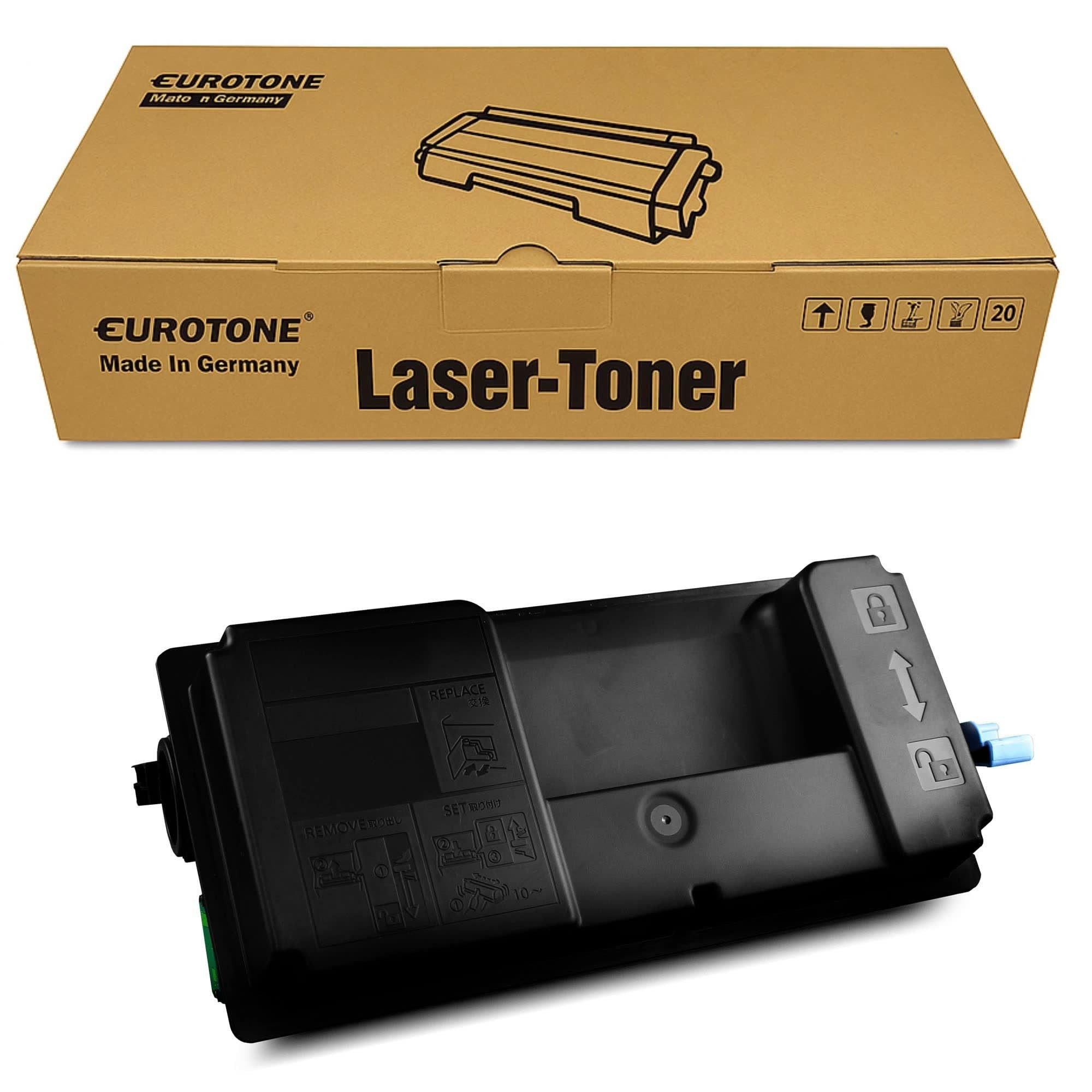 Eurotone Tonerkartusche M3860IDN, P3260DN, TK3200, (Einzelpack, 1-St., Lieferumfang: 1er-Pack in Schwarz Toner in Schwarz), Eurotone Toner M3860IDN, P3260DN, TK3200, 1er-Pack in Schwarz, Schwarz