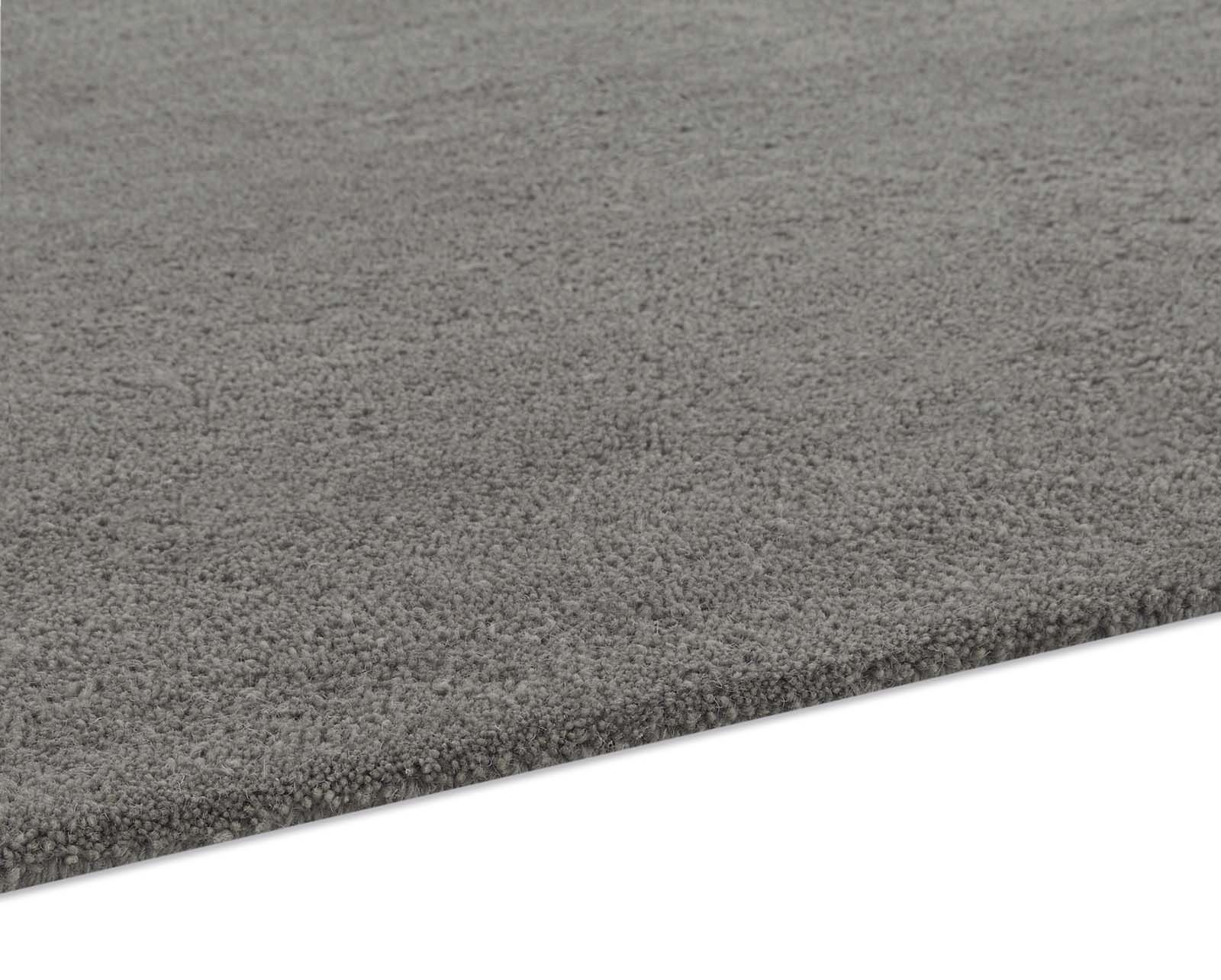 TaraCarpet Wollteppich TaraCarpet Gabbeh Georgia Teppich aus reiner Schurwolle handgearbeite, rechteckig, Höhe: 18 mm, Wollteppich Gabbeh Georgia grau Wohnzimme – Bild 4 von 5
