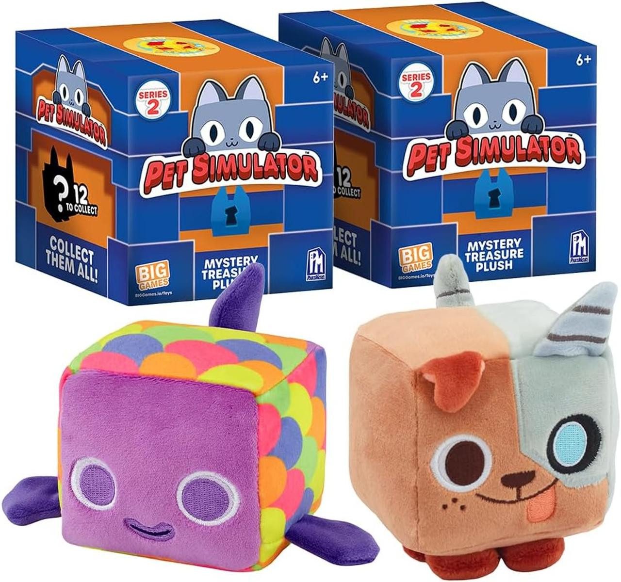 ROBLOX Kuscheltier Pet Simulator - Core Plush In Treasure Chest - Wave 2