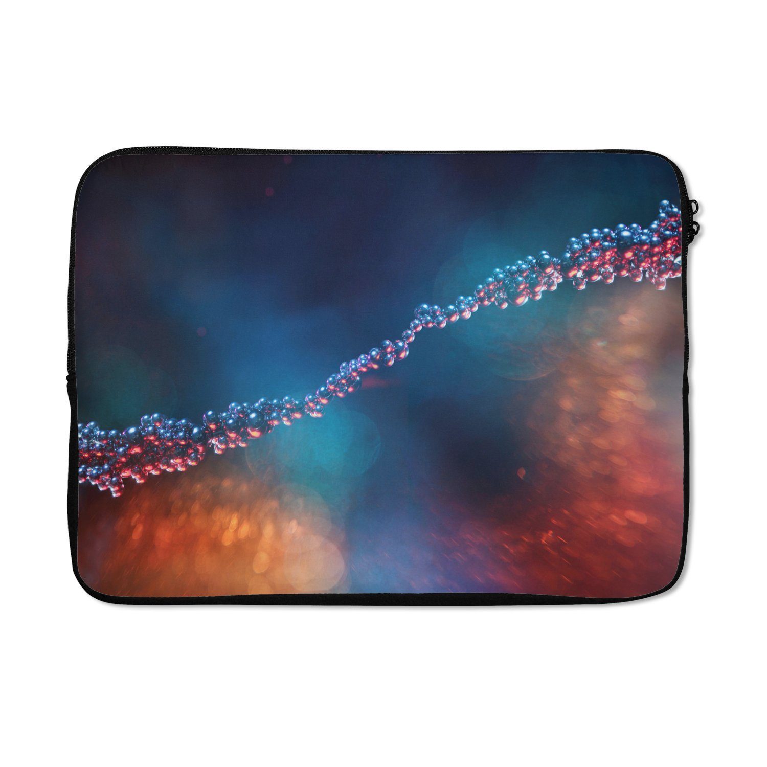 Laptop-Hülle Metallmoleküle
