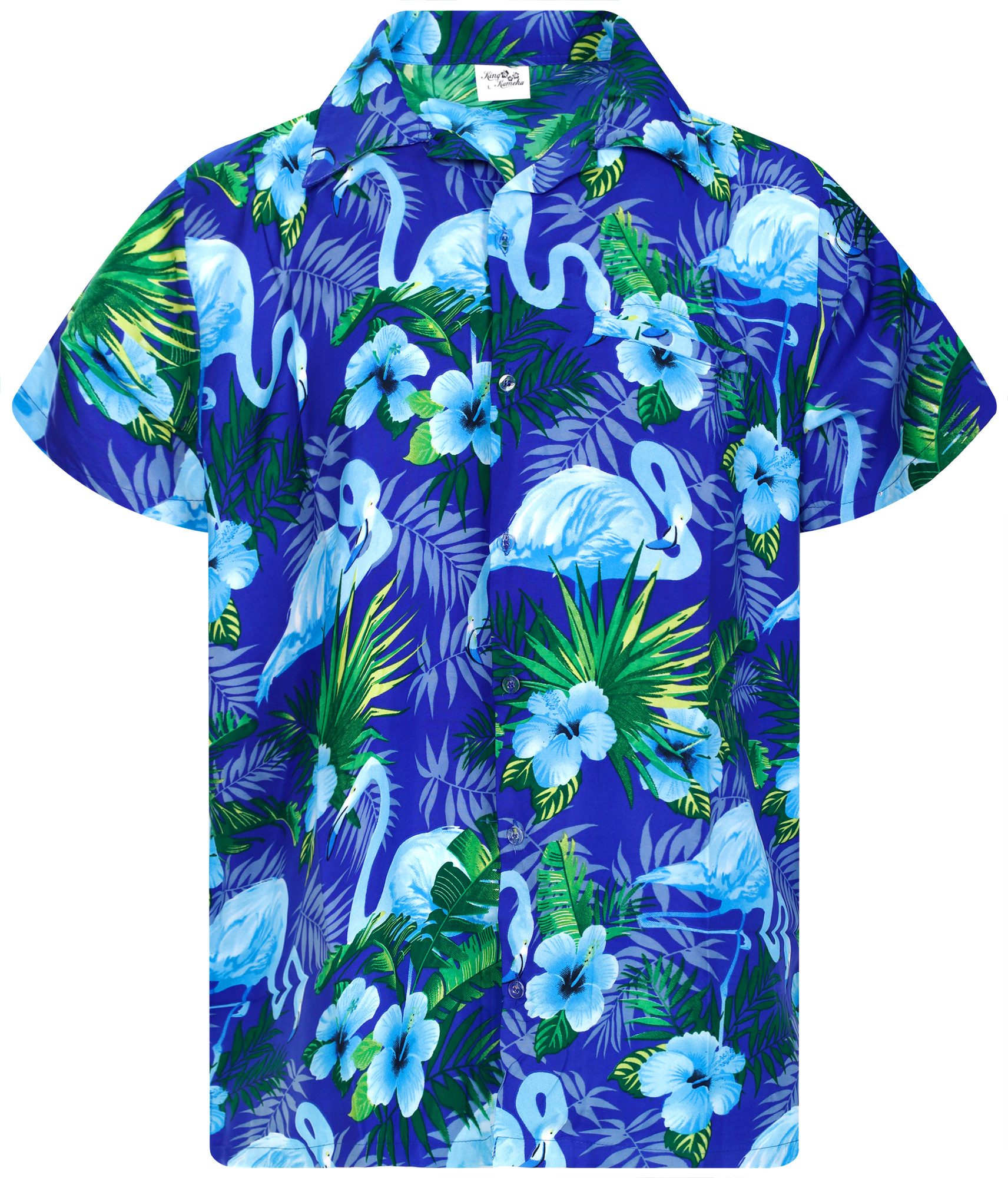 King Kameha Hawaiihemd Flamingo Flowers Funky günstig online kaufen