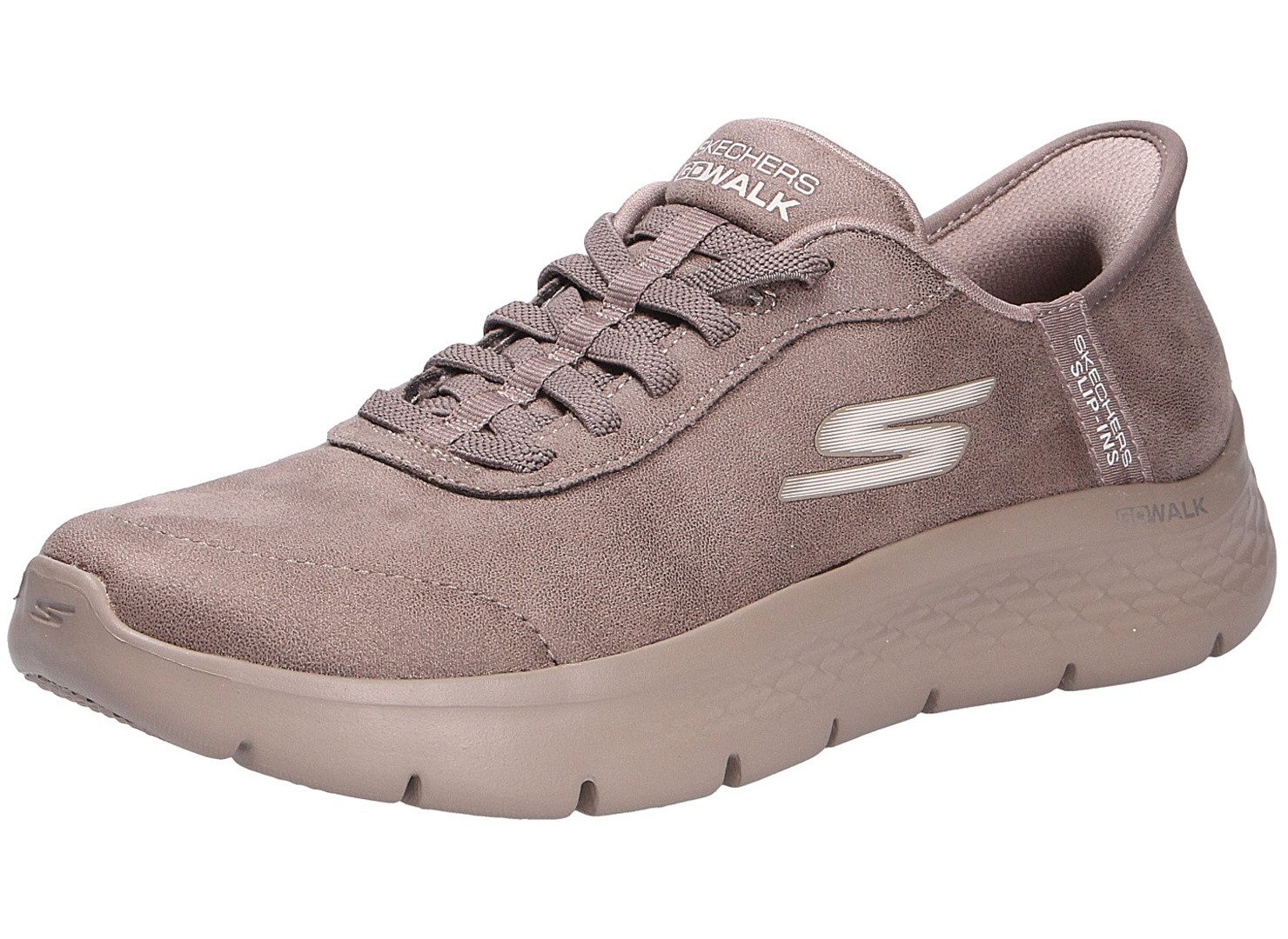 Skechers Skechers Damen Slipper GO WALK braun Größe Sneaker