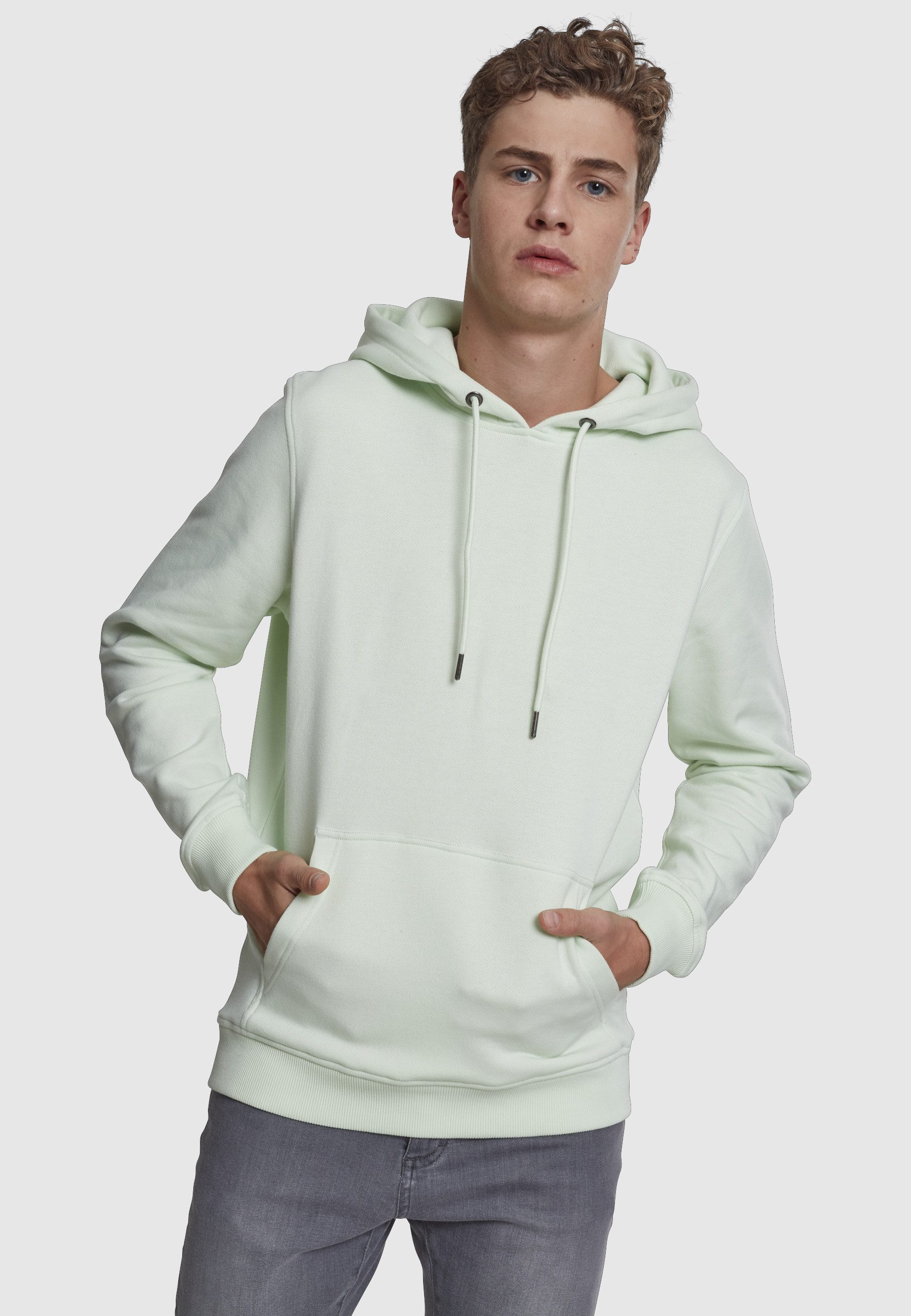 URBAN CLASSICS Sweatshirt Urban Classics Herren Basic Sweat Hoody (1-tlg)