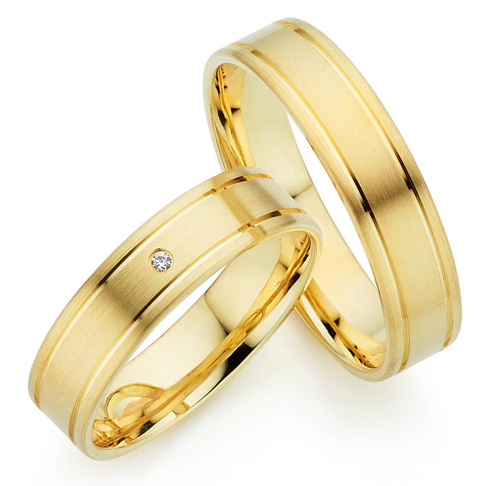 Phönix Trauring Schmuck Partnerring Ehering Verlobungsring Freundschaftsring, Made in Germany - wahlweise mit oder ohne Brillant