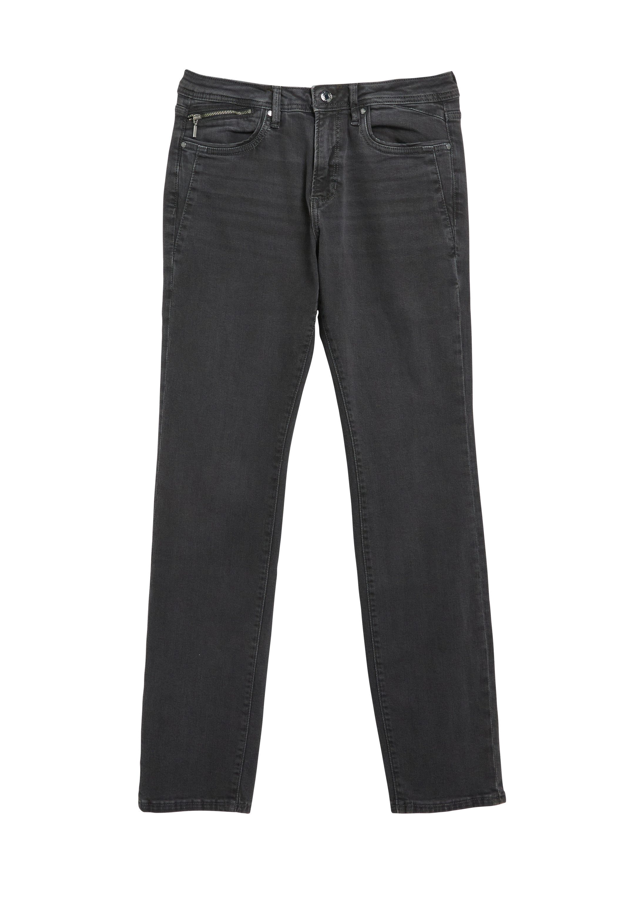 s.Oliver Slim-fit-Jeans Jeans-Hose BETSY Jeans Betsy / Slim Fit / Mid Rise / Slim Leg – Bild 2 von 5