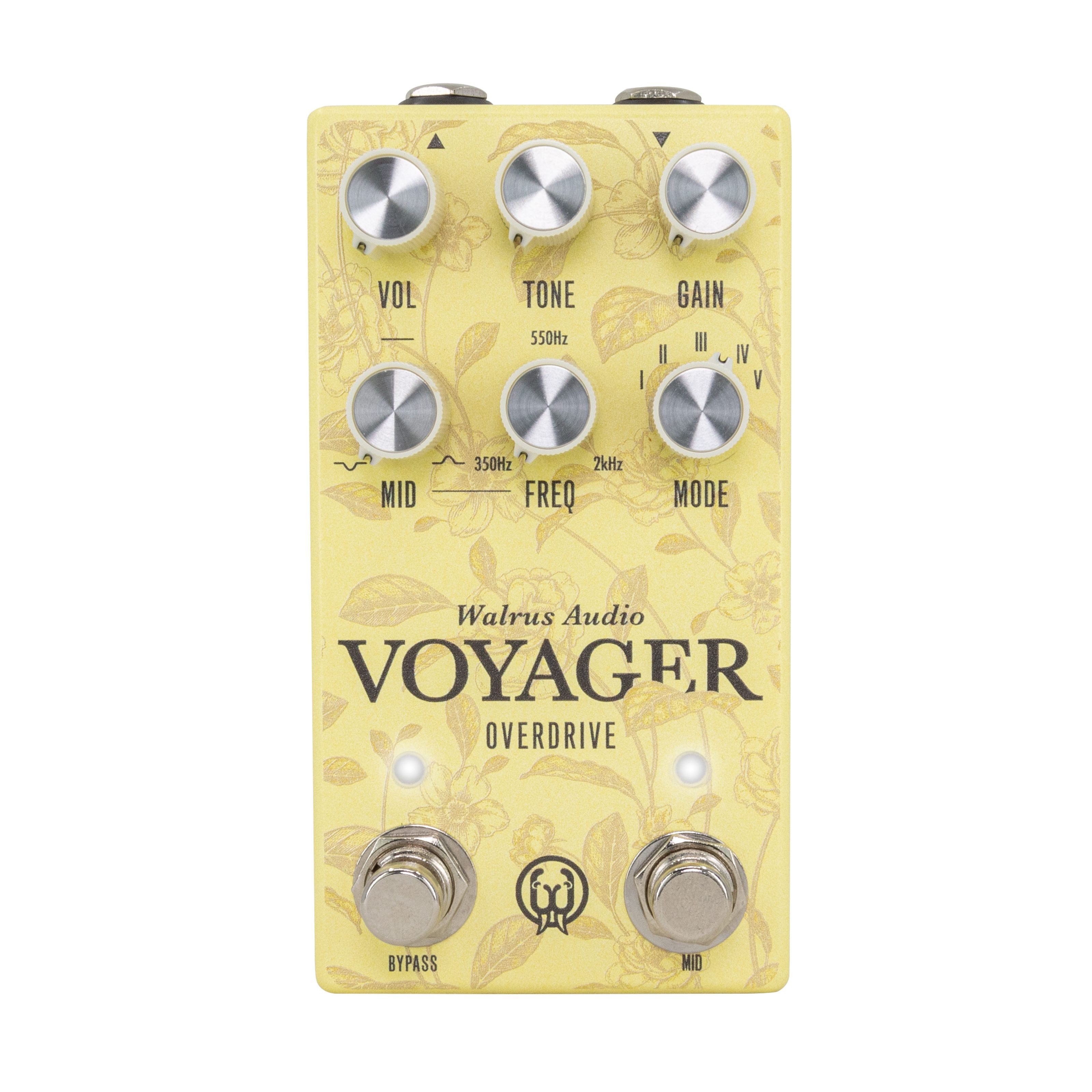 Walrus Audio Musikinstrumentenpedal, (Effekte, Verzerrer), Voyager MKII Floral Series 2024 - Verzerrer für Gitarren