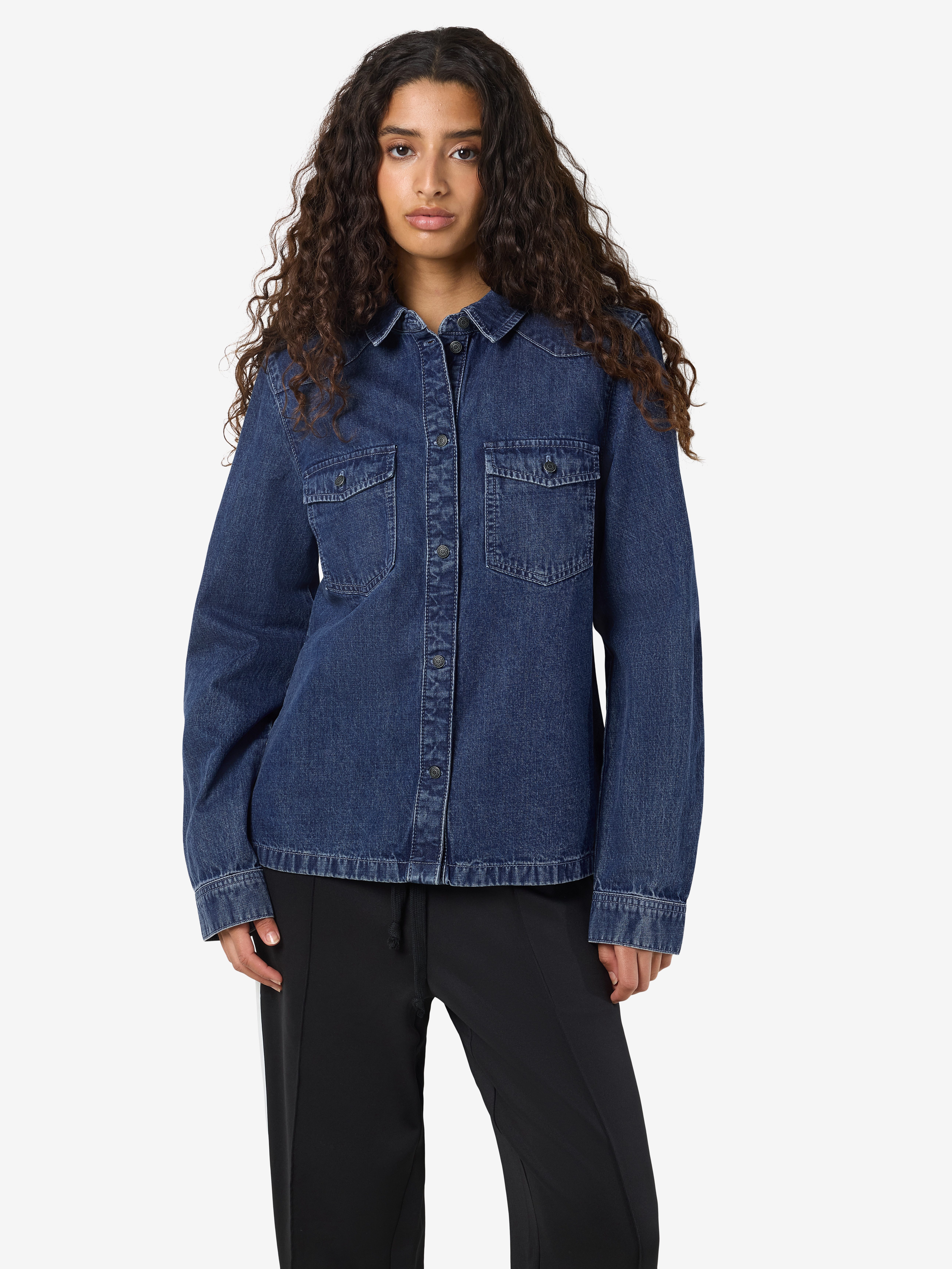 Noisy may Jeansbluse NMNEW SIGNE L/S DENIM SHIRT VI002MB NOOS günstig online kaufen