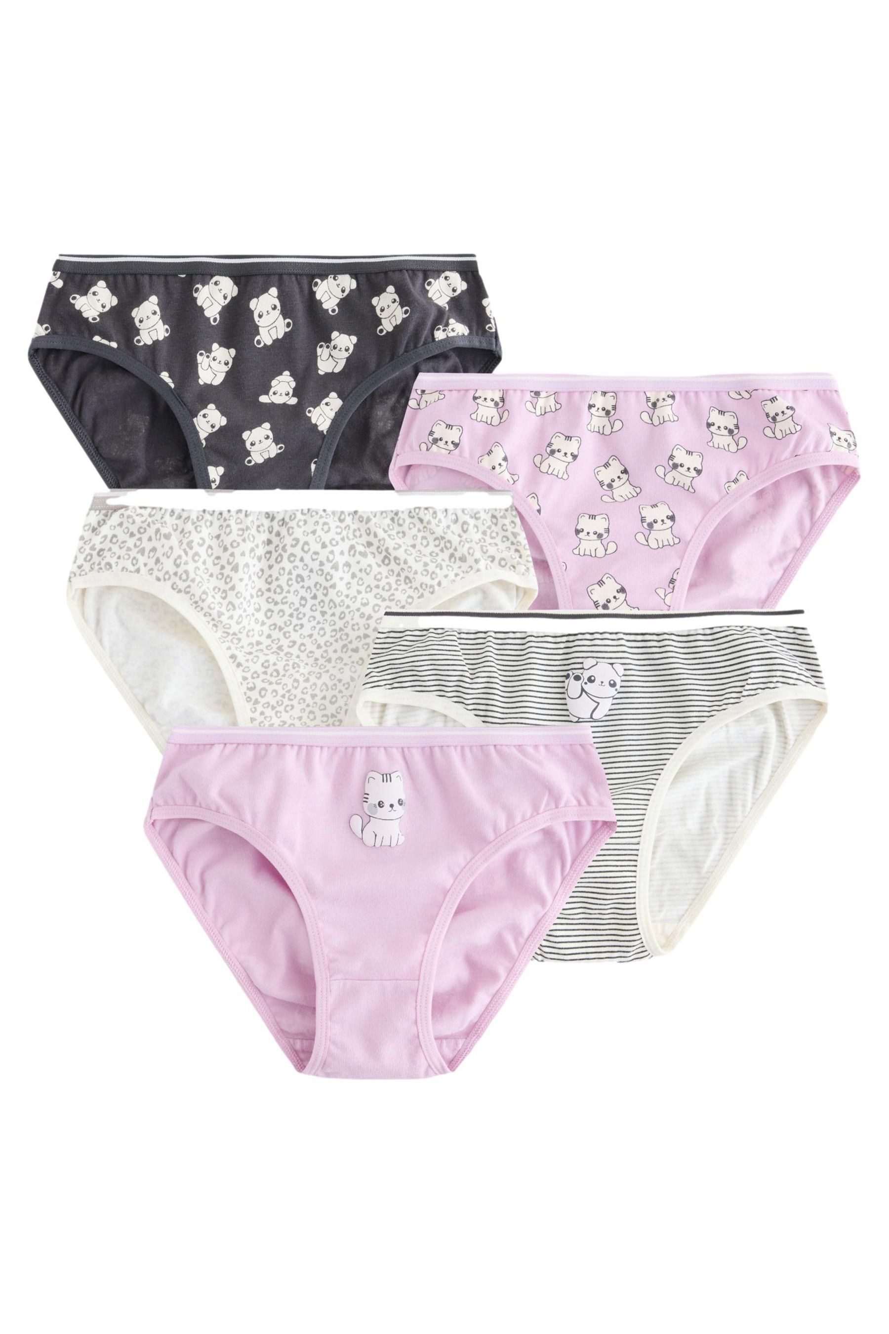 Next Slip 5er-Pack Bikinihosen mit Struktur (5-St)