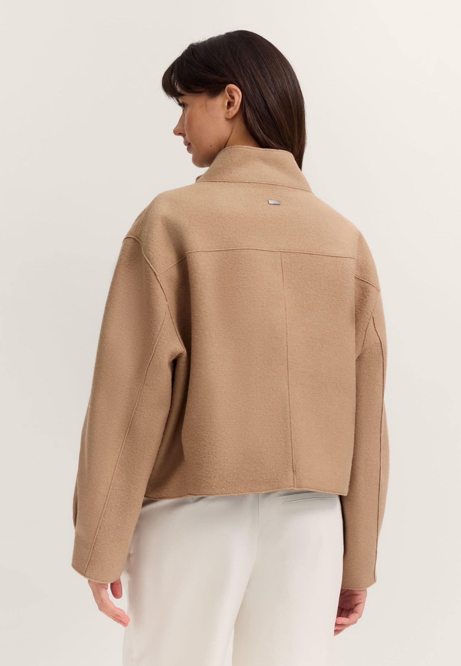 bugatti Wolljacke Loose Fit aus einem italienischen Oberstoff