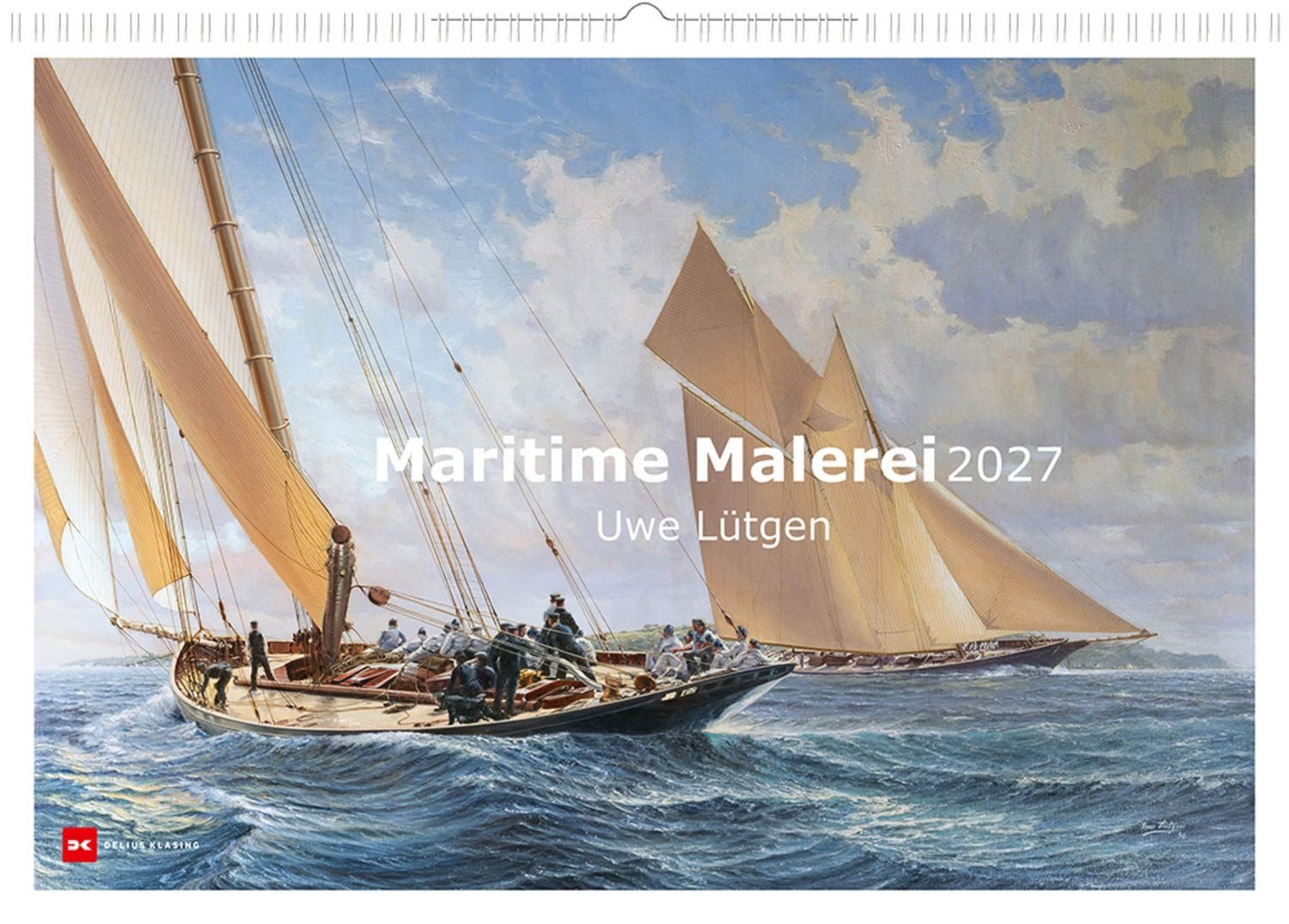 Delius Klasing Wandkalender Maritime Malerei - Uwe Lütgen 2027