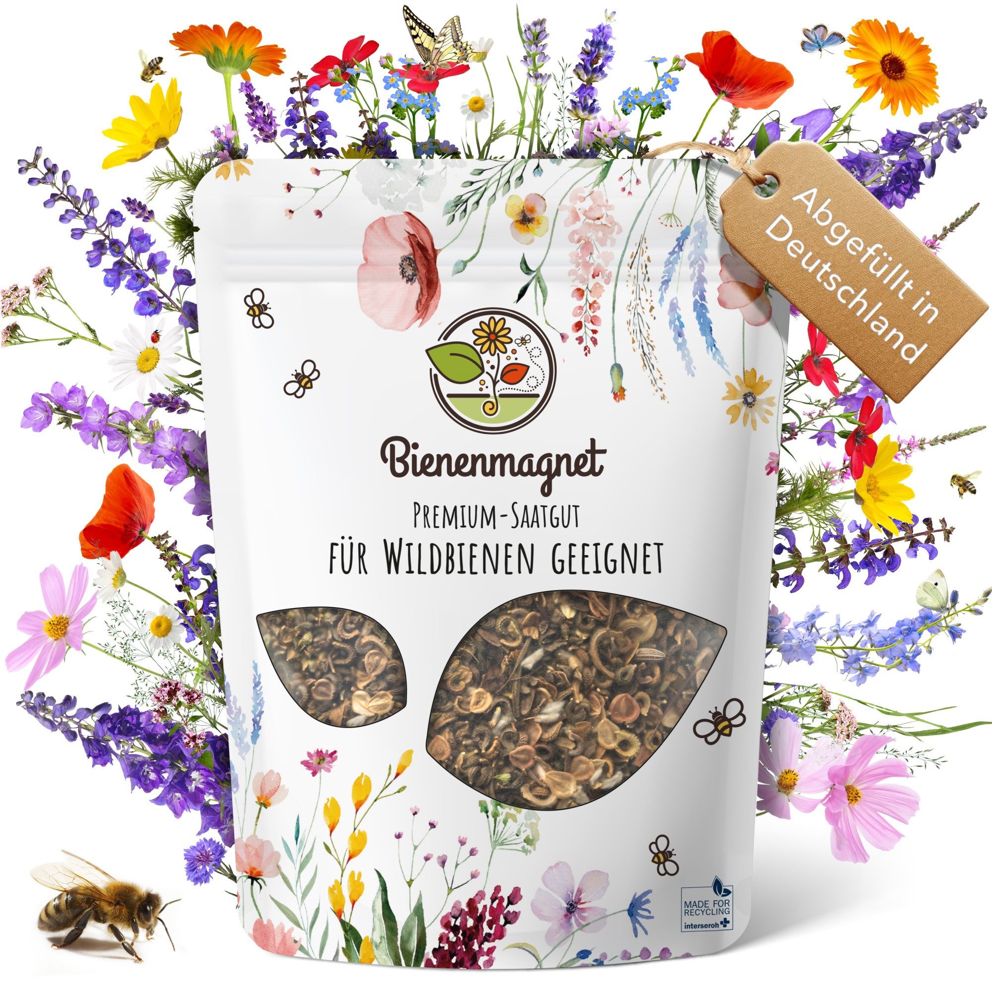 Bienenmagnet Blumensamen Premium Wildblumensamen für eine bunte Blumenwiese günstig online kaufen
